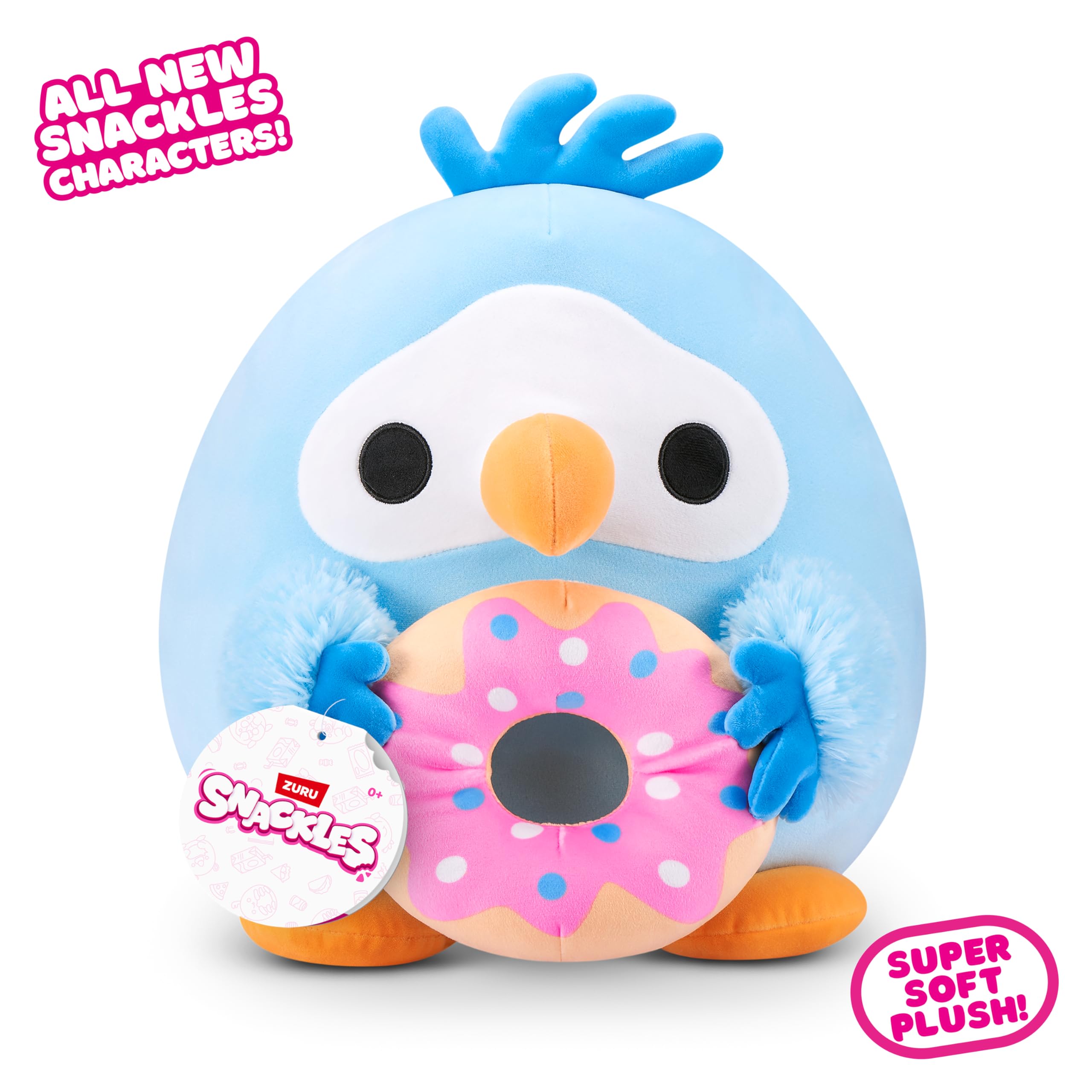 Snackles 8-inch Non-Licensed Series 1 Plush - Soft Huggable Doll with Treasure (Daniel) by ZURU 6