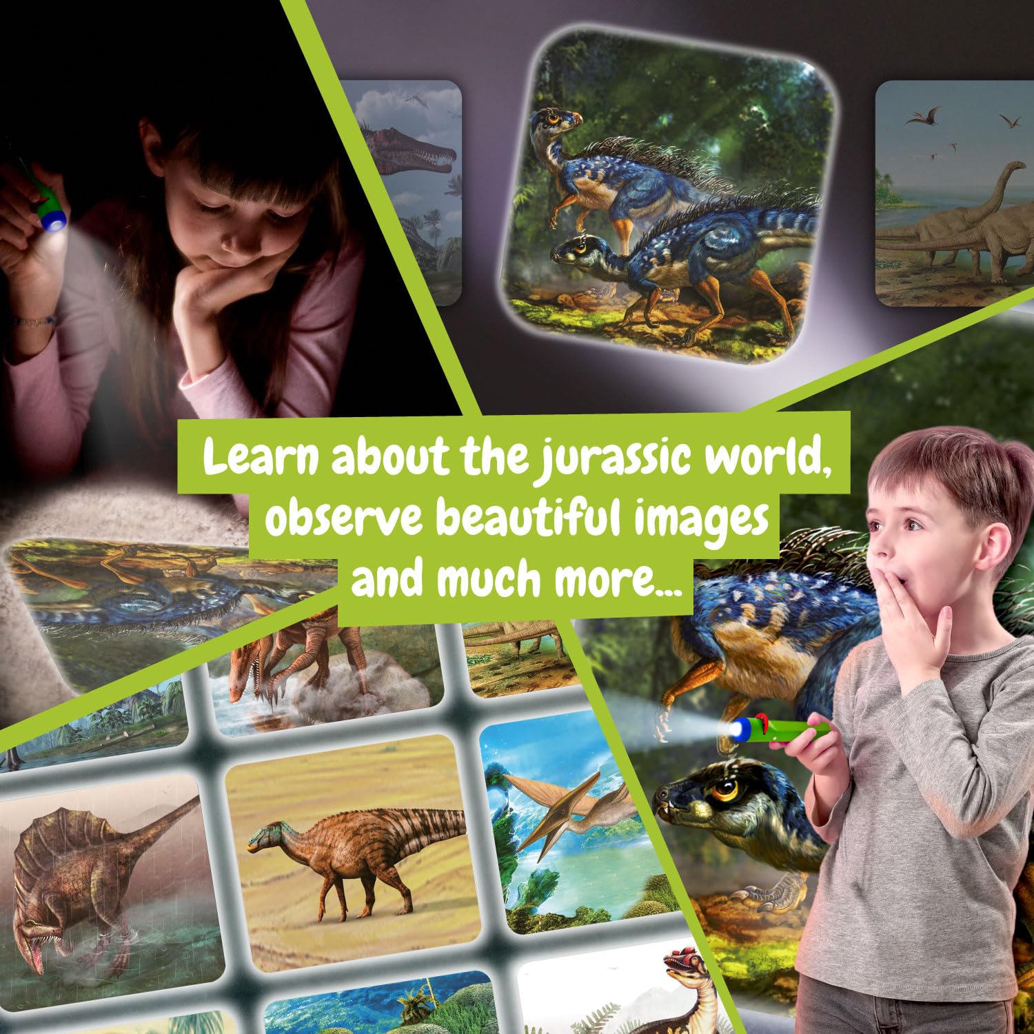 Science4you Dinosaur Torch Projector - Educational Dinosaur Toys for Kids 4+ Years 6