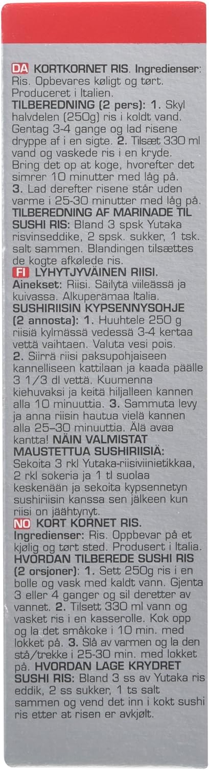 Yutaka - Sushi Rice Premium Grade Short Grain Rice 3