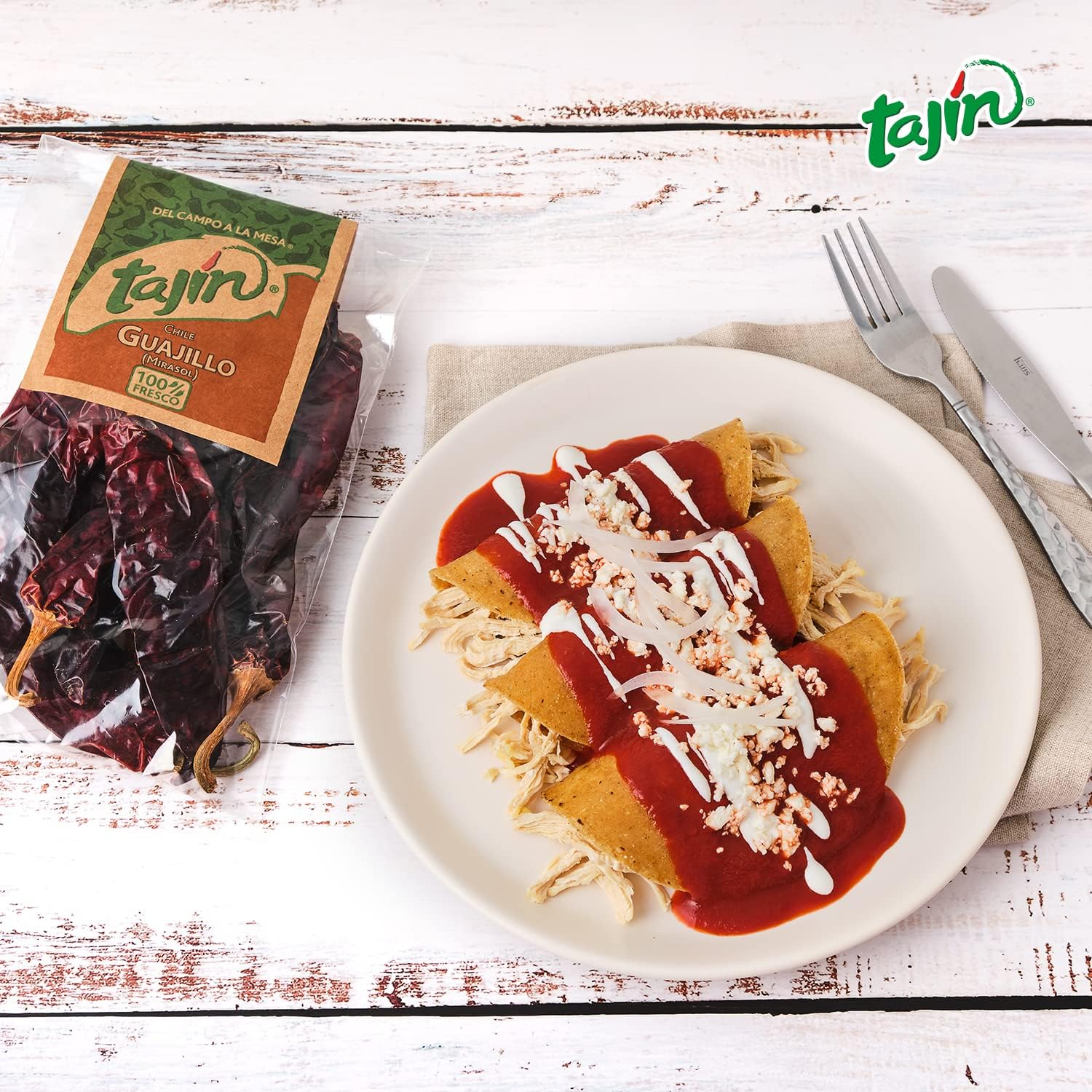 Tajin Getrocknete Guajillo-Chilis, 75 g – Authentische mexikanische Chilis zum Kochen 4