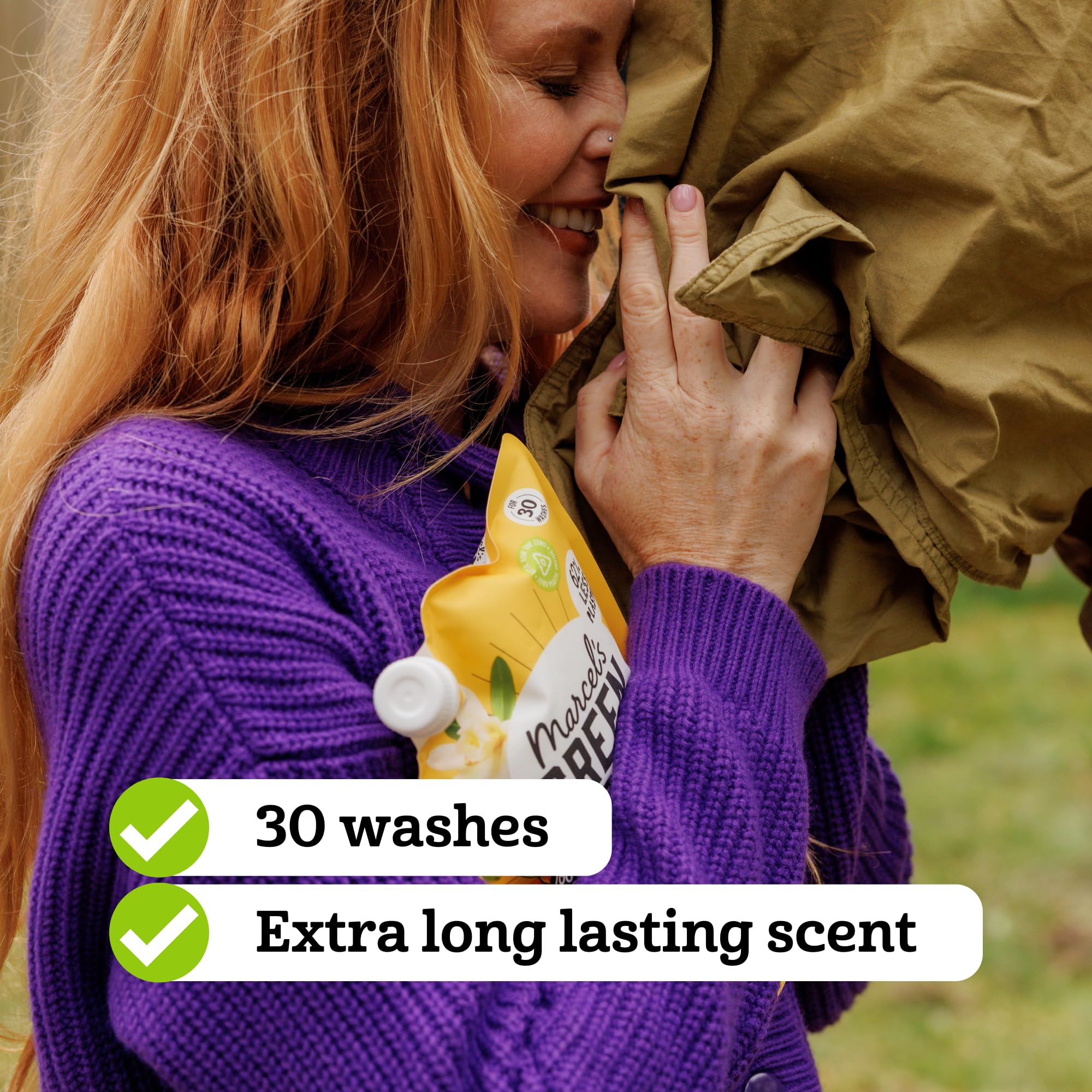 Marcel's Green Soap - Vanilla & Cotton Fabric Conditioner (900ml) 6