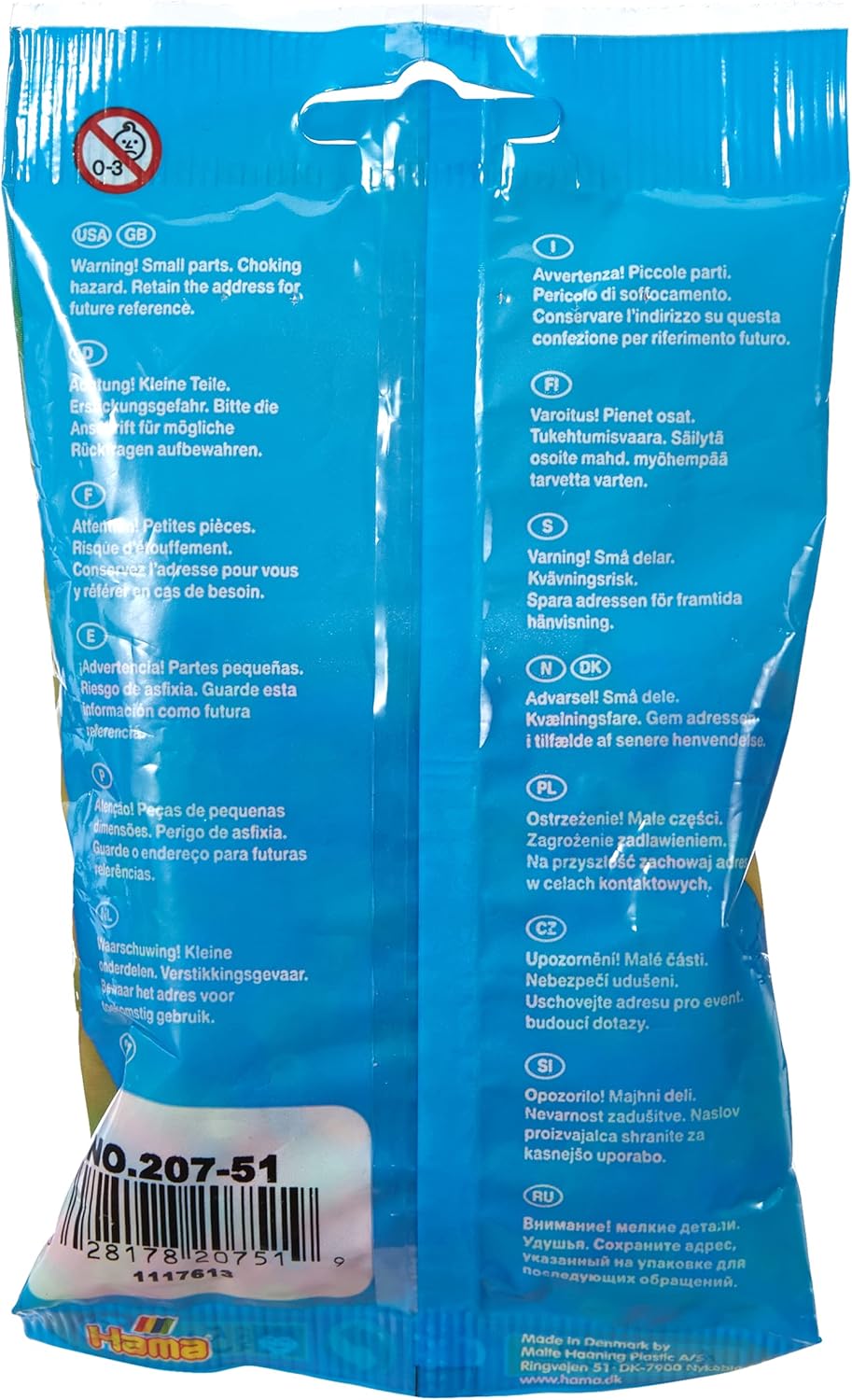 Hama Beads - Neon Colour Mix Midi Beads (1000 Pieces) 5