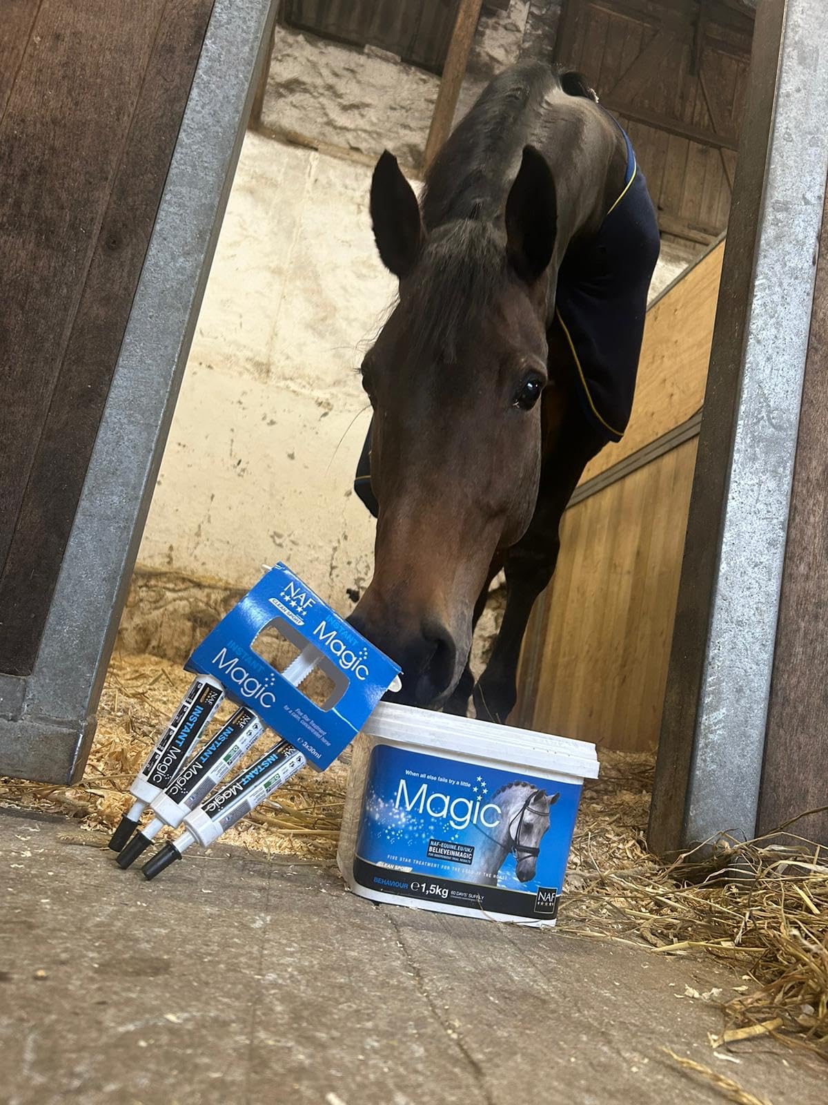 NAF Five Star Magic Liquid 1L - Magnesium-Based Calmer for Horses | Supports Nervous System 4