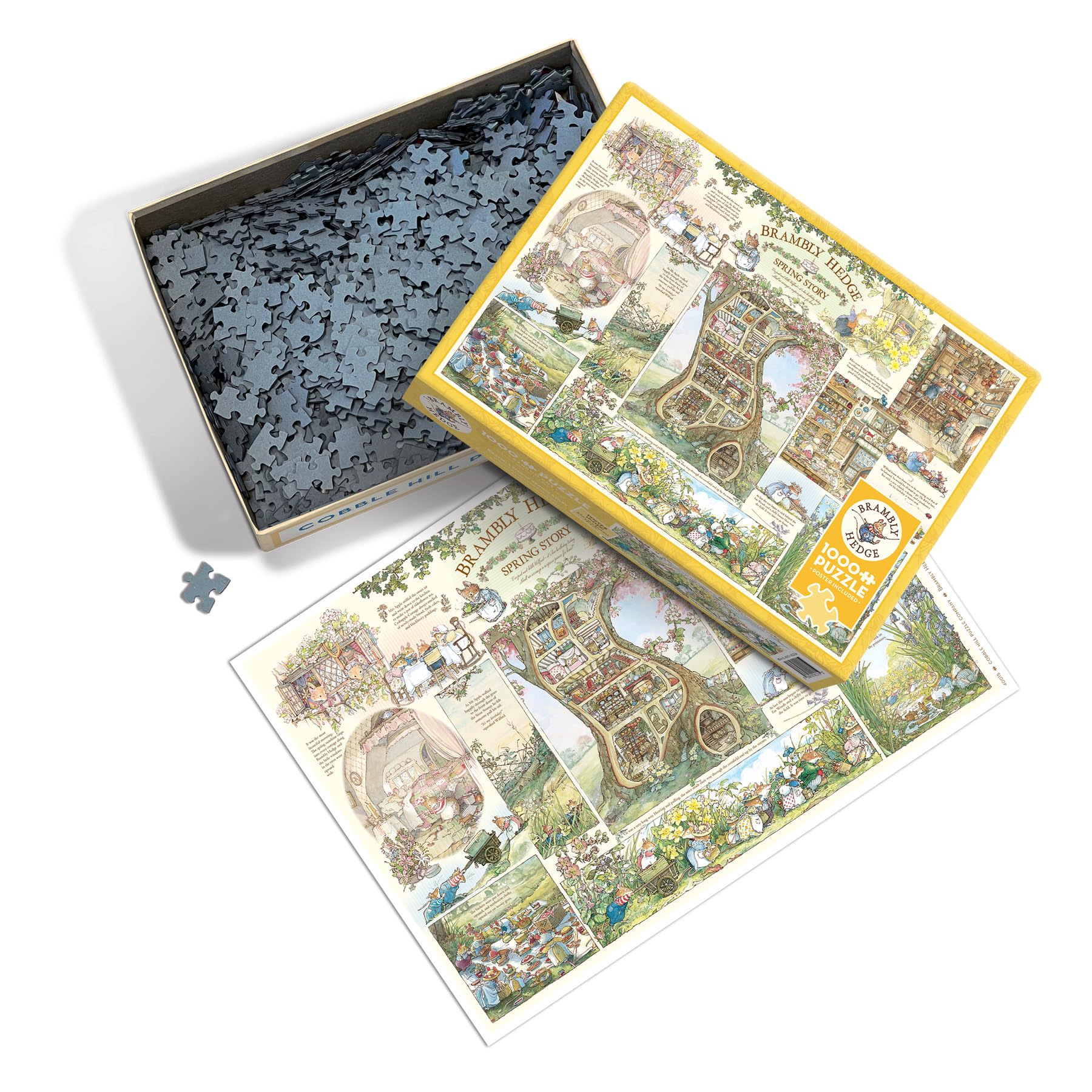 Cobble Hill 1000 Piece Jigsaw Puzzle - Brambly Hedge Spring Story 2