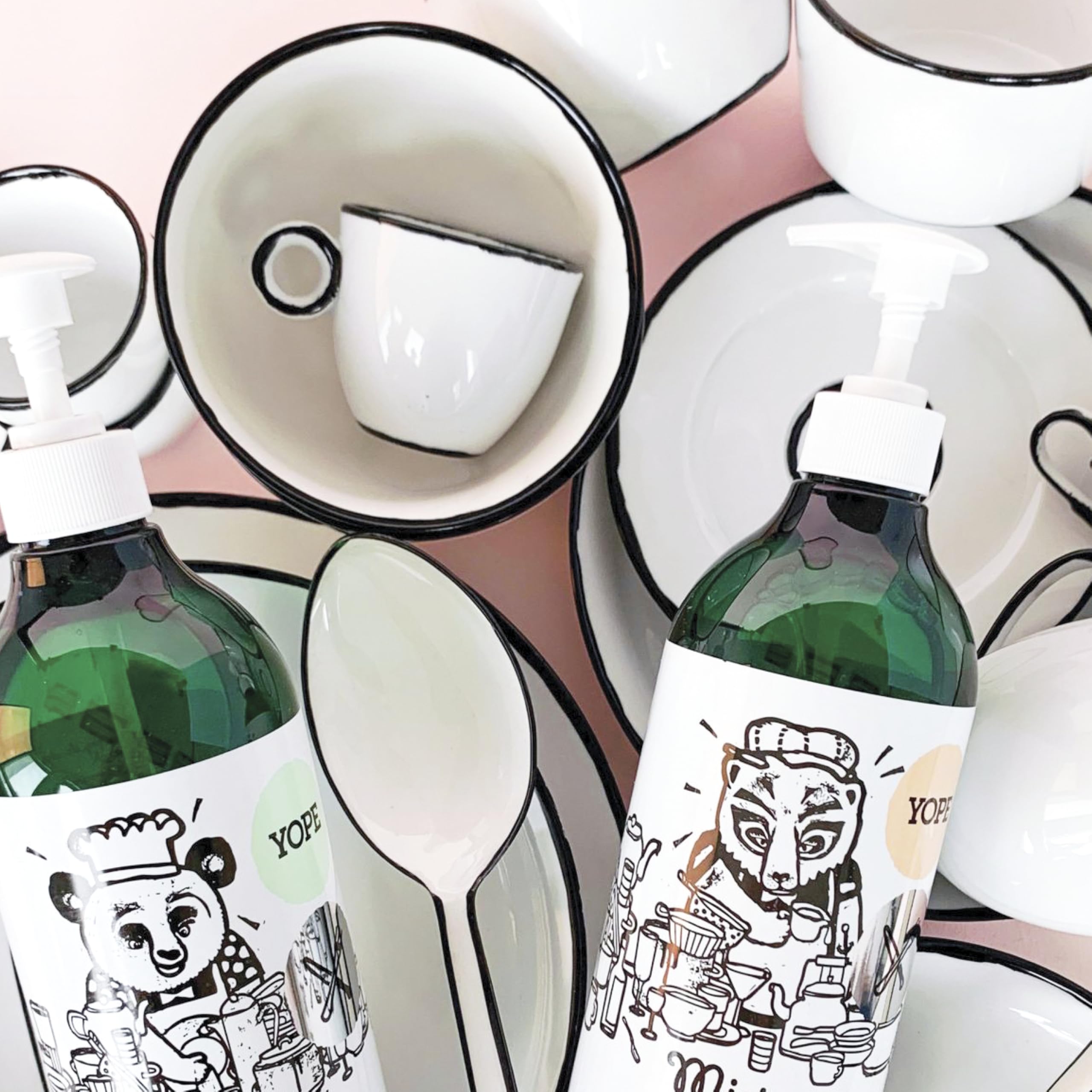 Yope - Natural Washing-Up Liquid | Mint & Mandarin | 750 ml 4