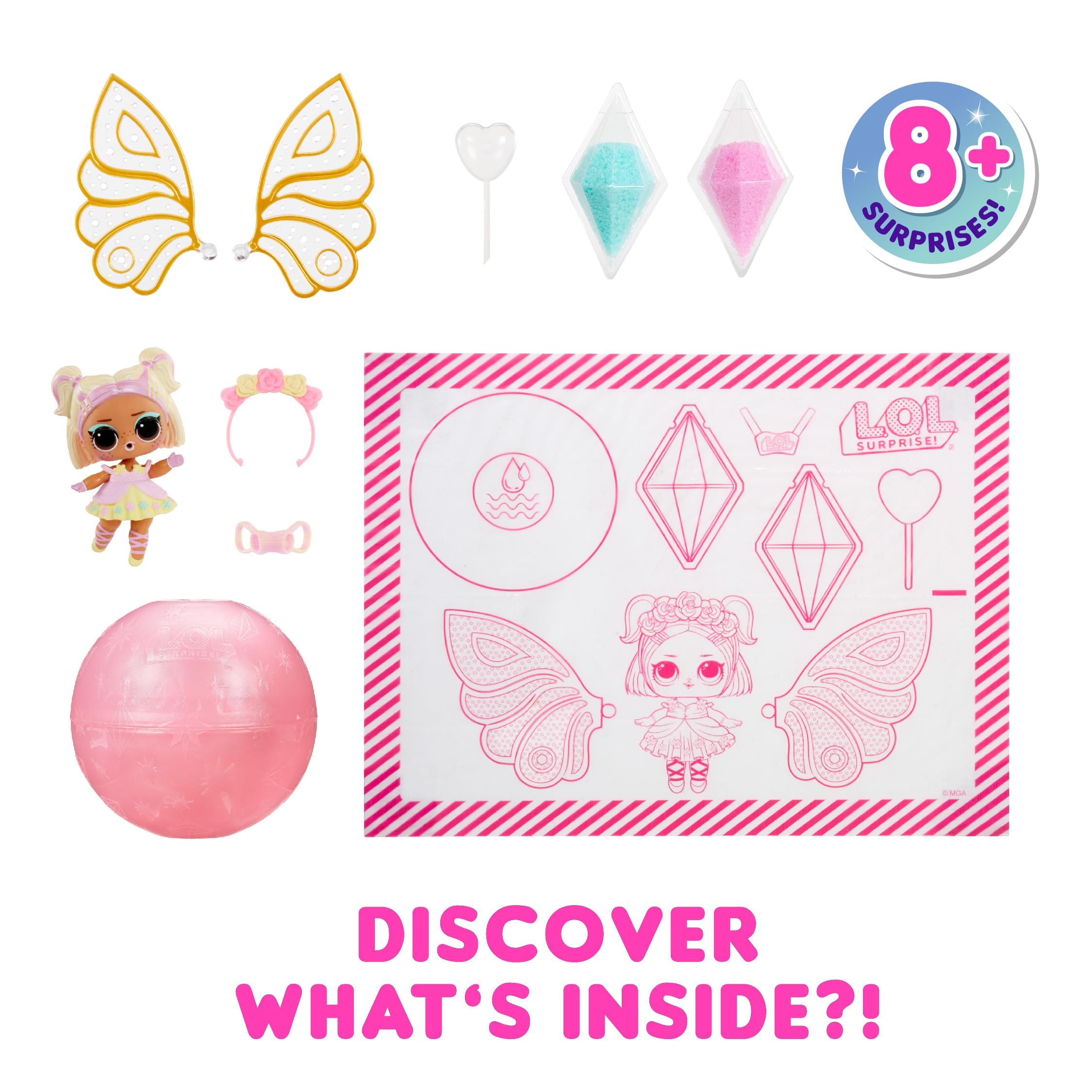 L.O.L. Surprise! Fairies Tots - 8 Collectible Dolls with Customizable Fairy Wings 7