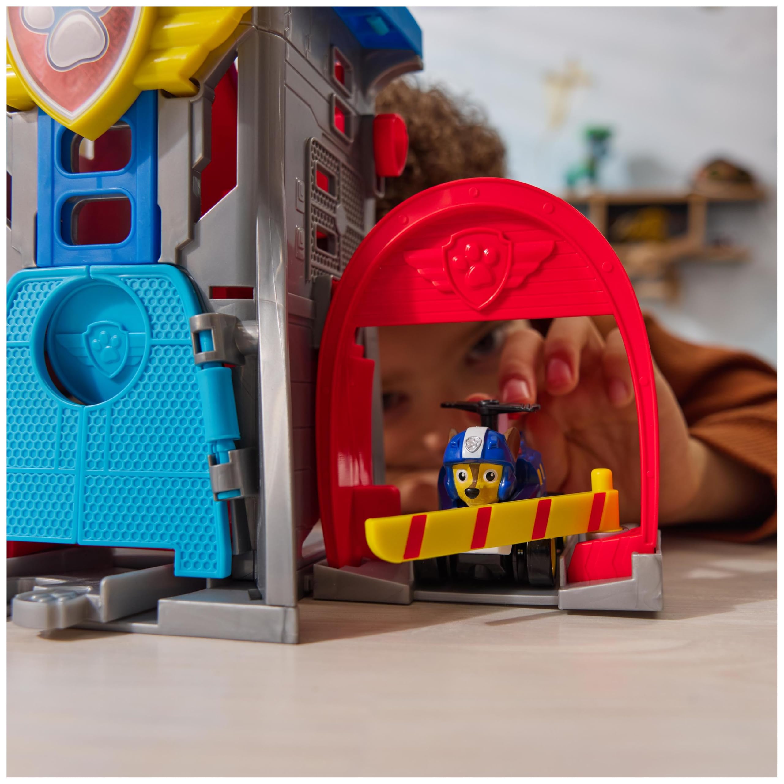 Paw Patrol: Air Rescue Pup Squad Adventure Bay Airport Playset with Chase - 30cm Tall Tower with 7 Play Areas 8