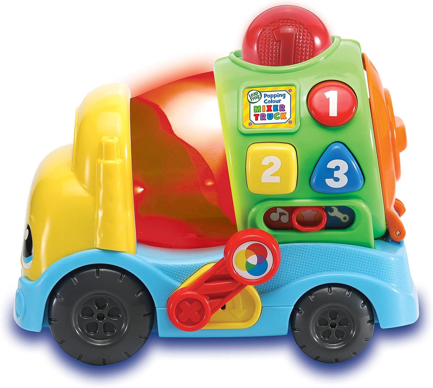 LeapFrog Popping Colour Mixer Truck - Educational Musical Shape Sorter for Babies & Toddlers 6m+ 9