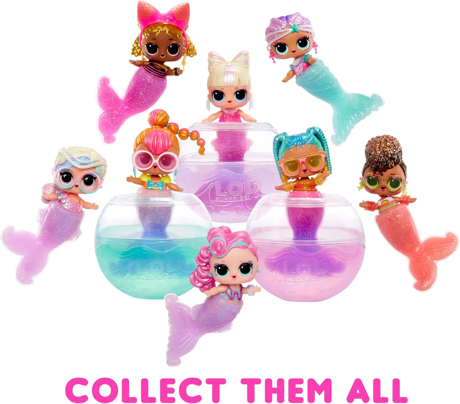 L.O.L. Surprise! Mermaids Tots - Colour Change Tail Fashion Dolls for Kids 4-8 7