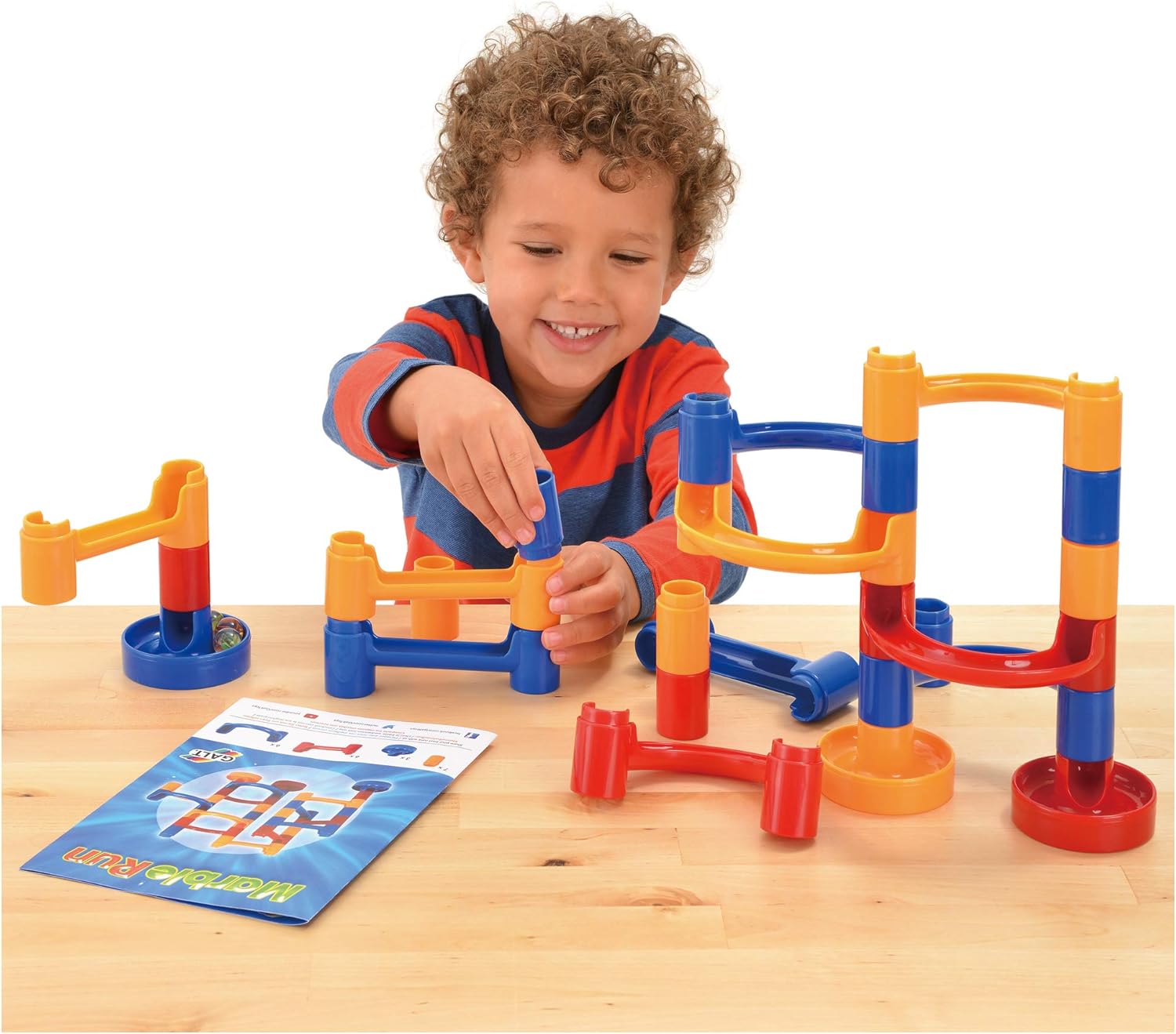 Galt Toys Marble Run - Building & Construction Playset for Ages 4 and Up 6