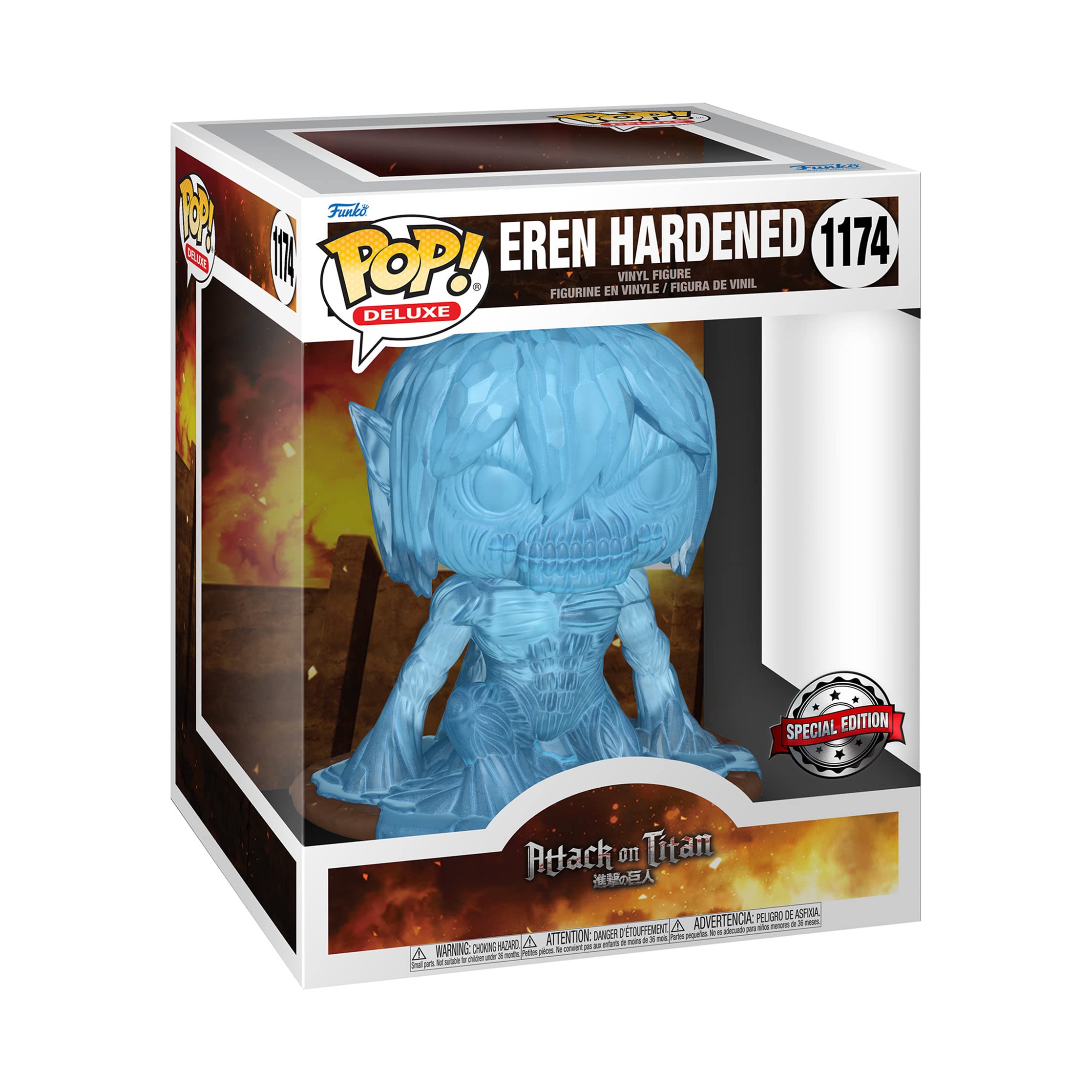Funko Pop! Animation Attack on Titan – Eren Yeager Hardened Deluxe Vinylfigur (60295) 3