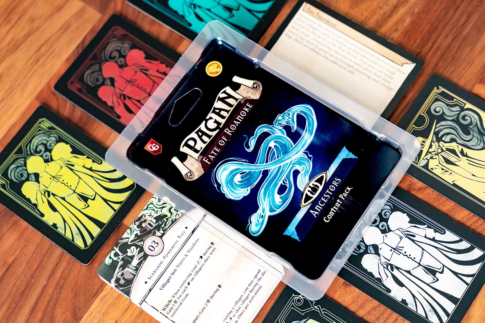 Capstone Games Pagan: Fate of Roanoke Ancestors-Erweiterungspaket 12