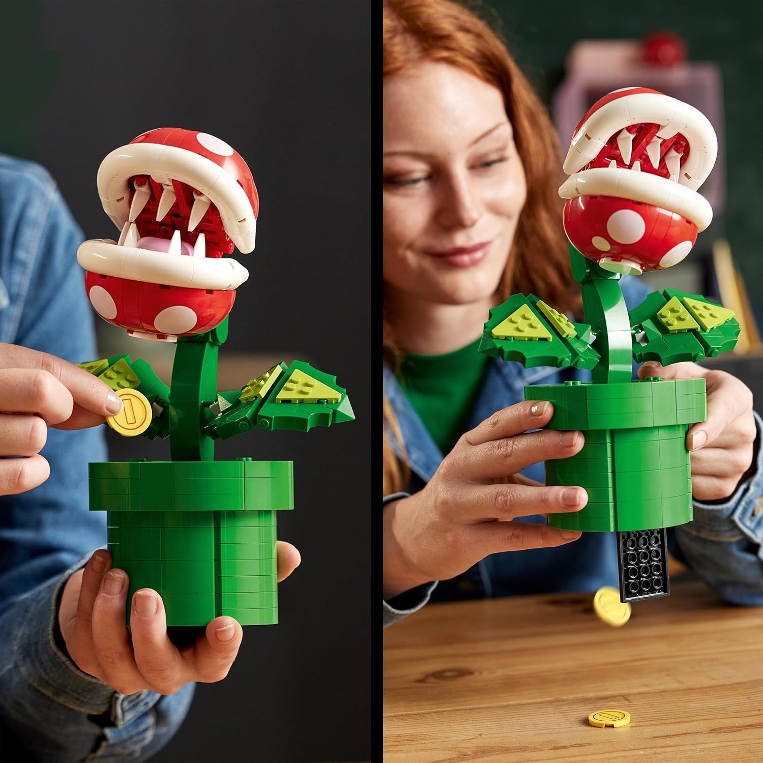 LEGO Super Mario Piranha Plant 71426 - Posable Building Set for Adults 5