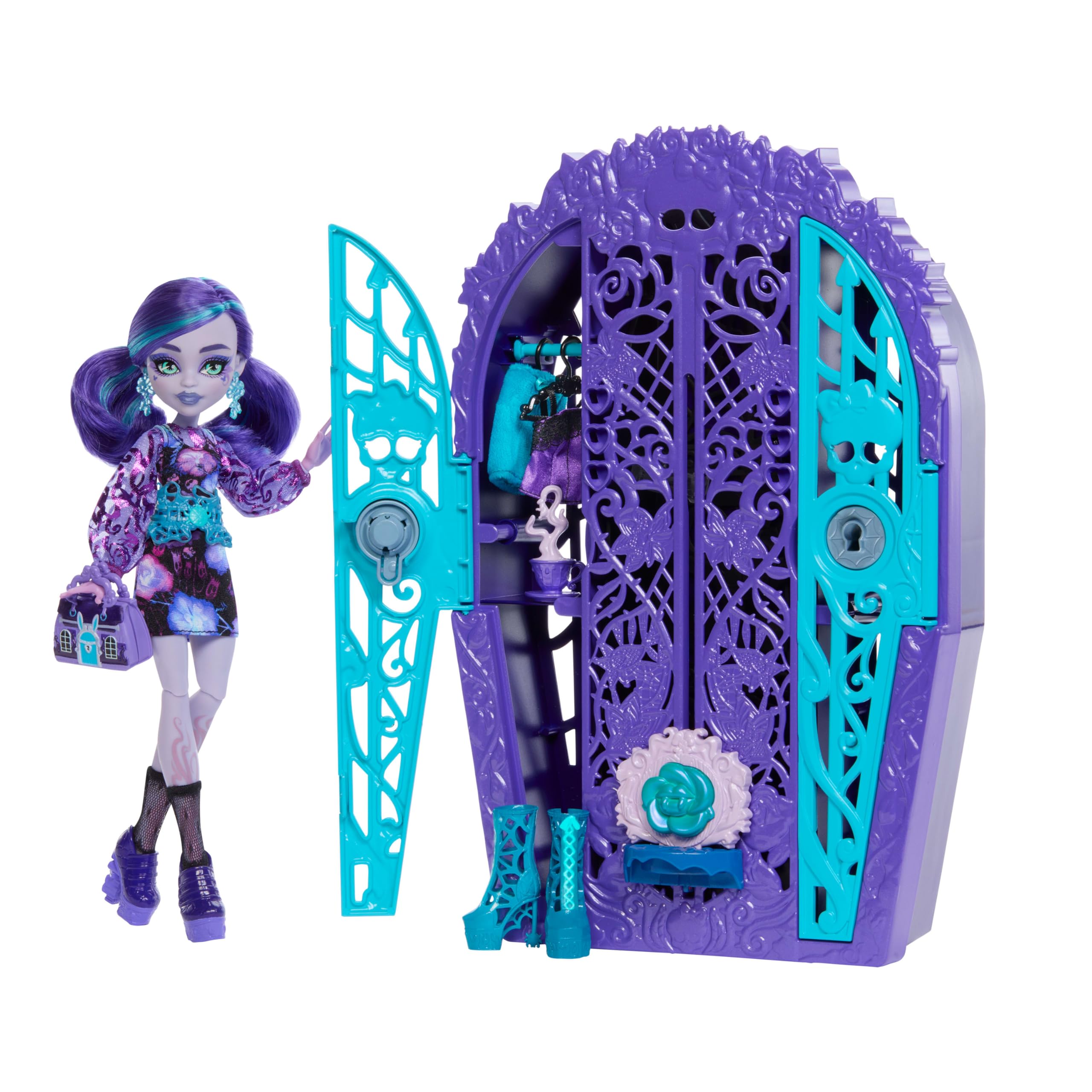 Monster High Skulltimate Secrets Doll and Accessories Set - Garden Mysteries Playset for Kids