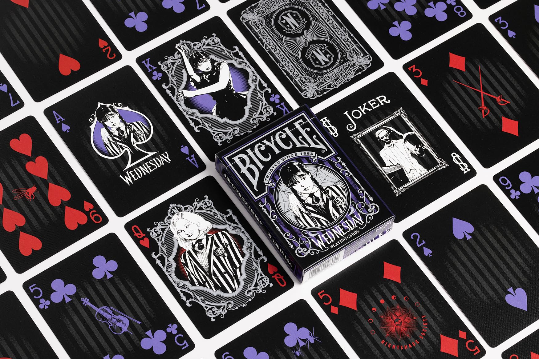 Bicycle Wednesday 54 Card Game Collector's Edition Playing Cards 7