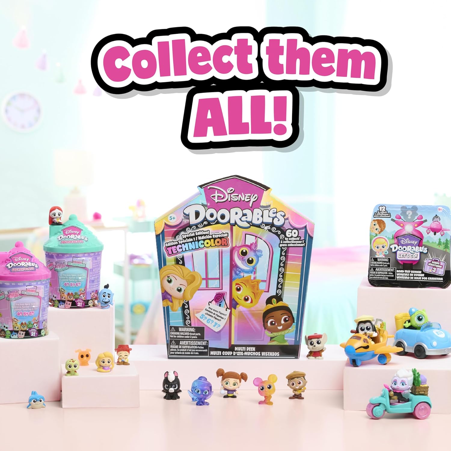 Just Play Disney Doorables Squish’Alots Series 2 - Multicolor Collectible Figures (44799) 5