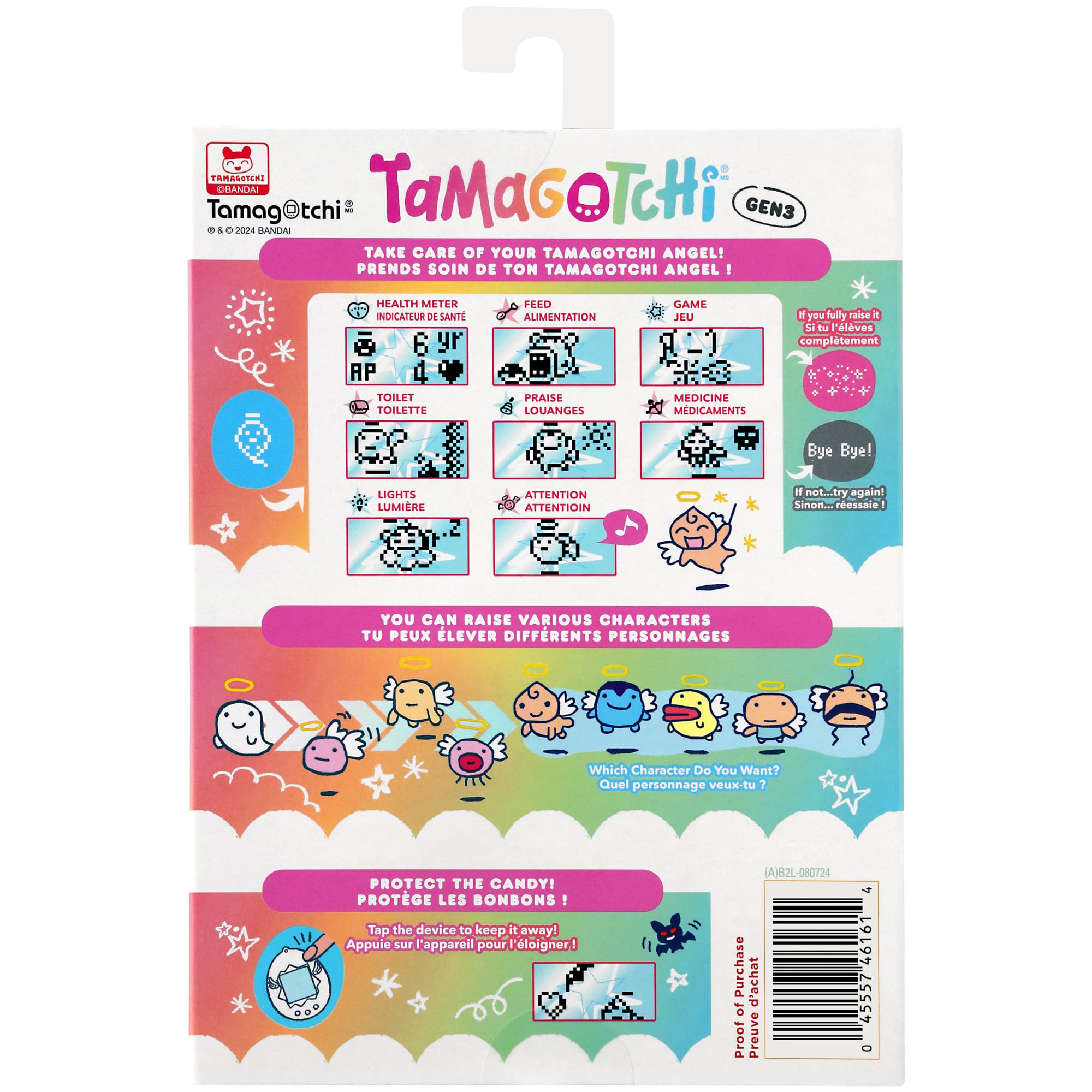 Tamagotchi Original Angel Lace Digital Pet - Electronic Virtual Pet Toy for Kids 8+ 5