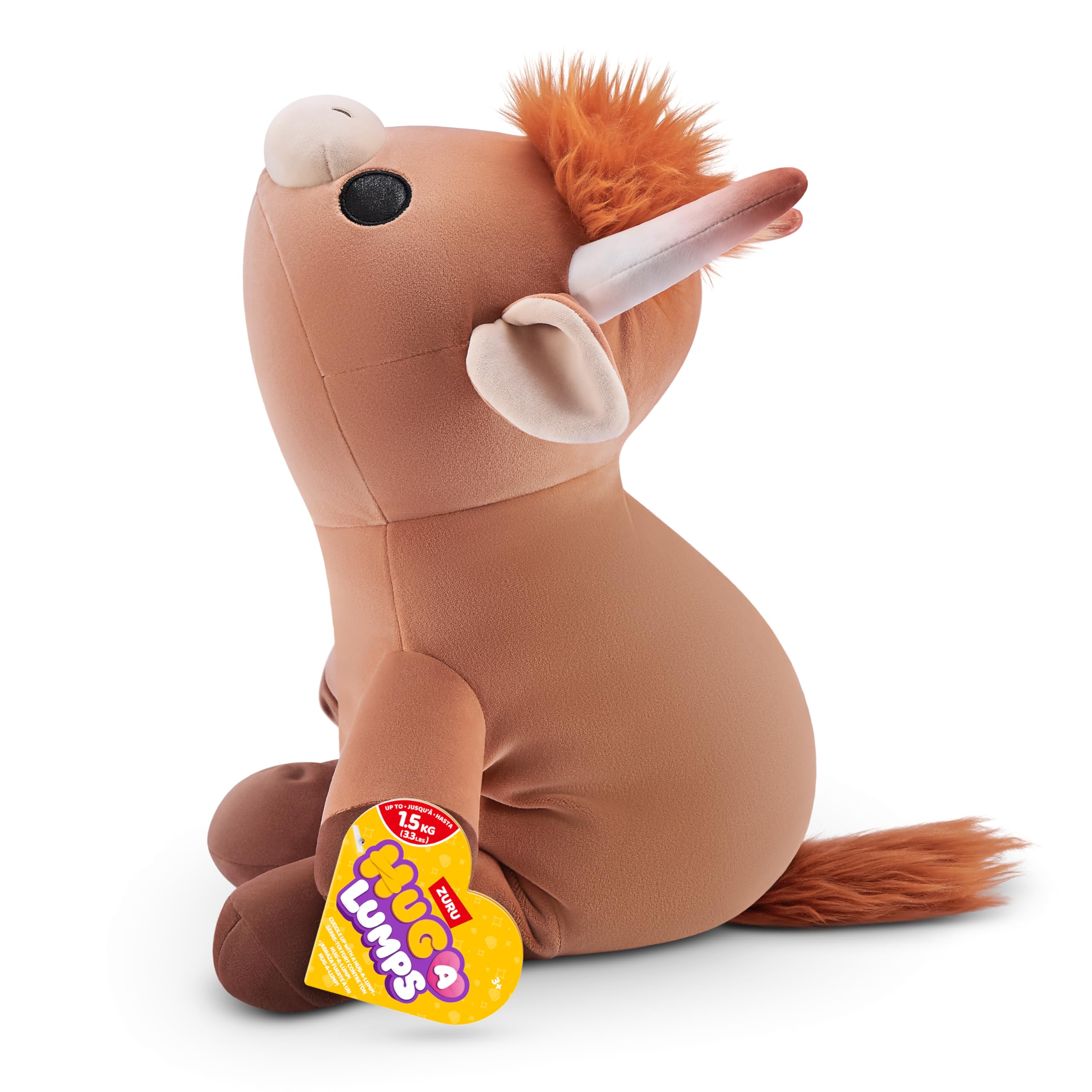 Hug-A-Lumps Medium Holly - Weighted Plush Cuddly Toy for Stress Relief 8