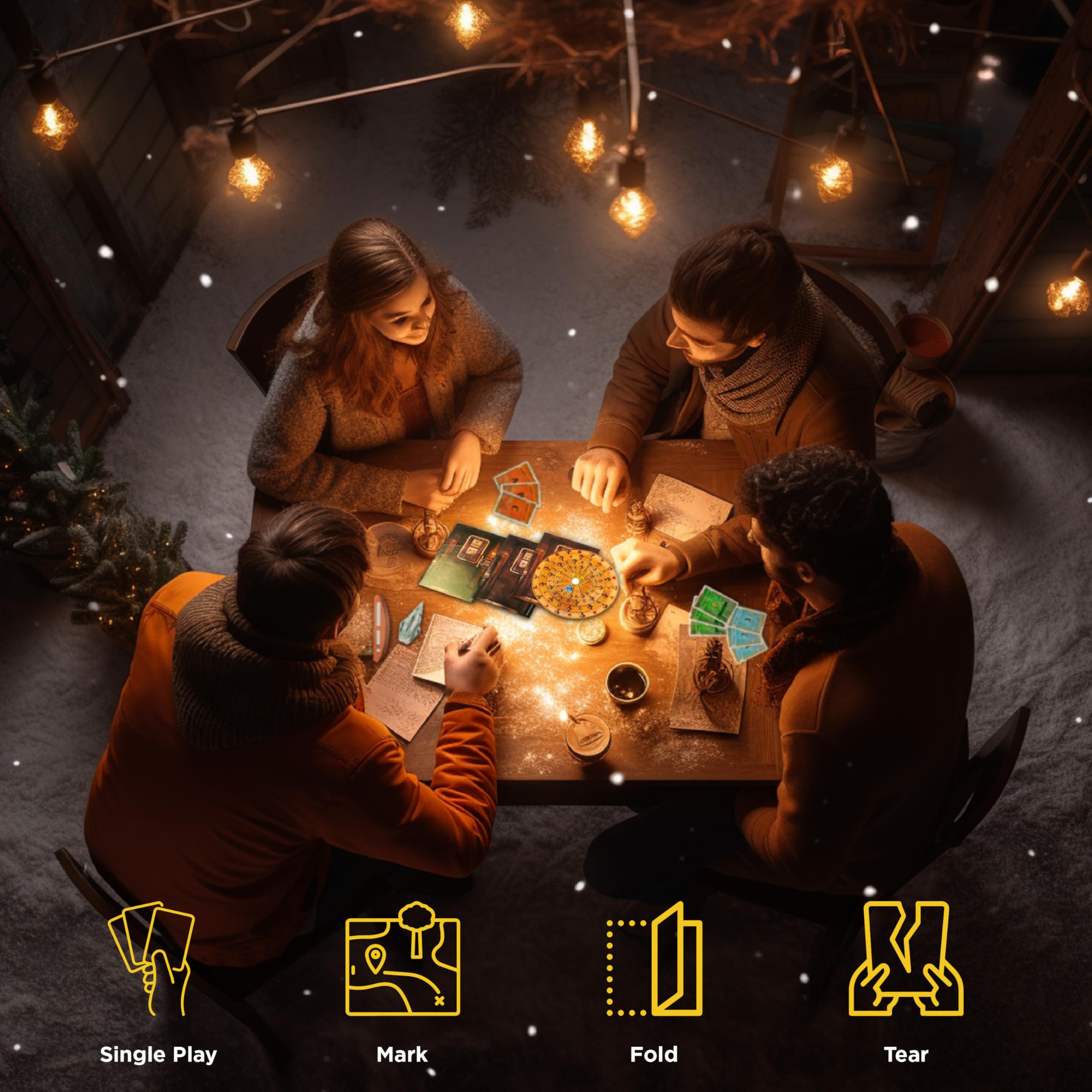 Thames & Kosmos EXIT: Dead Man on the Orient Express Board Game 4