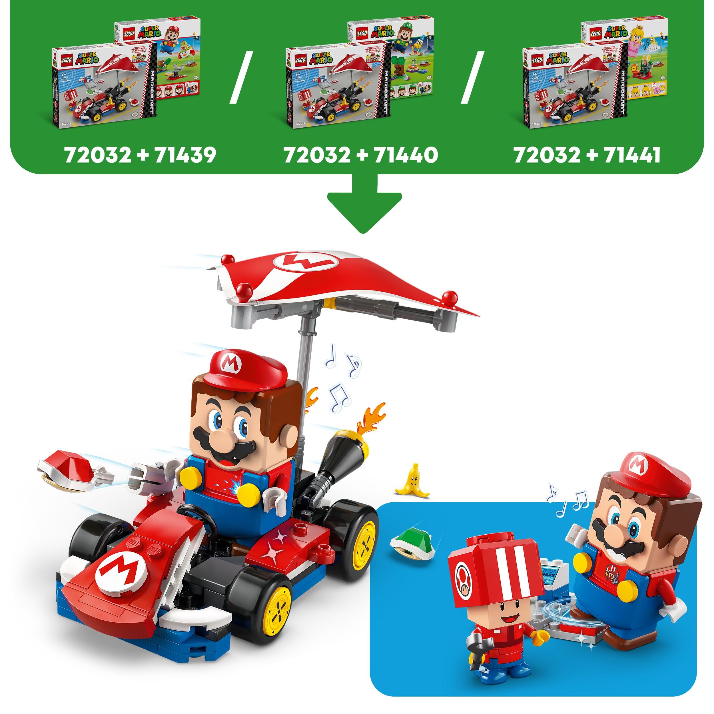 LEGO Super Mario: Mario Kart – Standard-Kart-Spielset für Kinder ab 7 Jahren 3