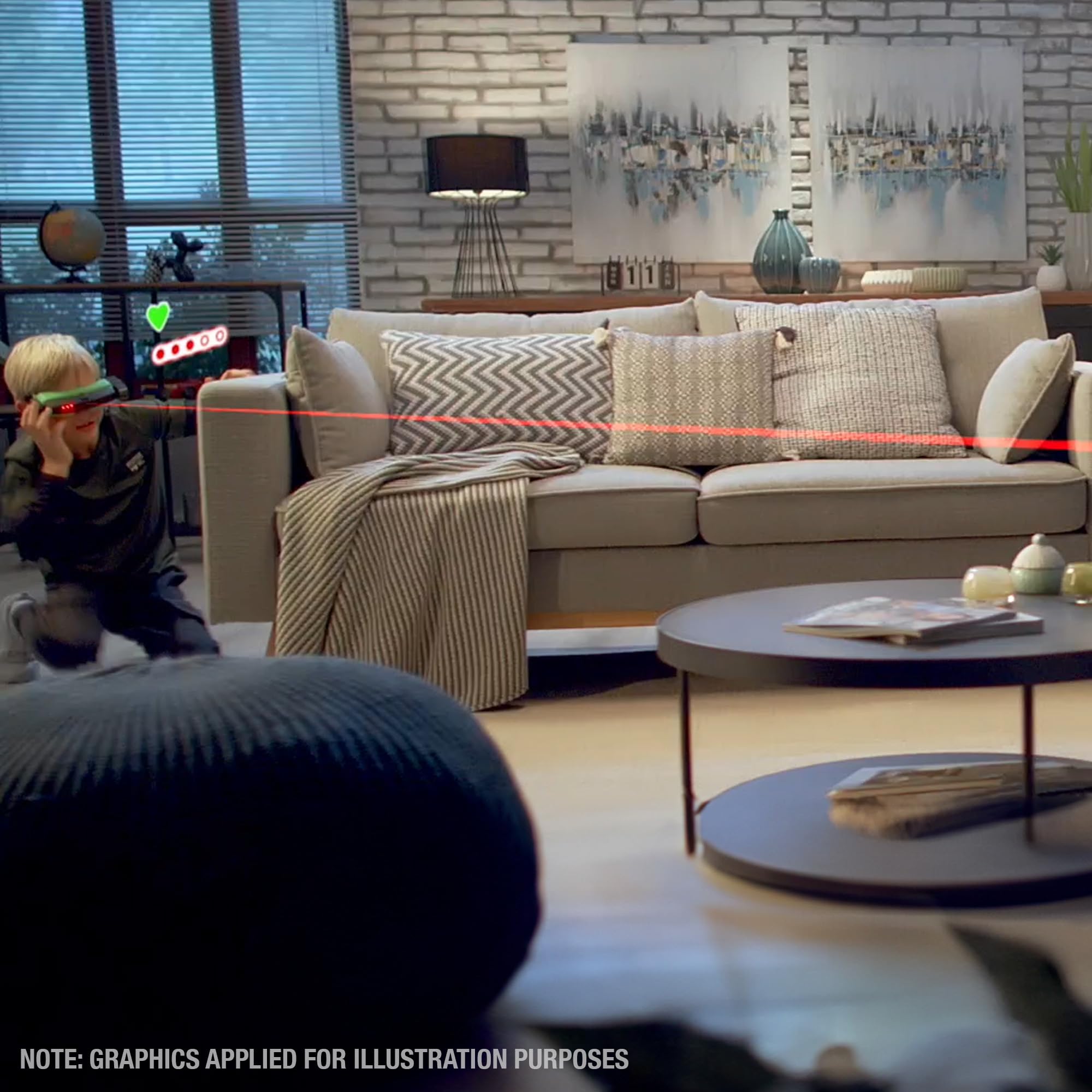 IDEAL Laser Shoot: Electronic Laser Battle Game for Kids Ages 7+ 6