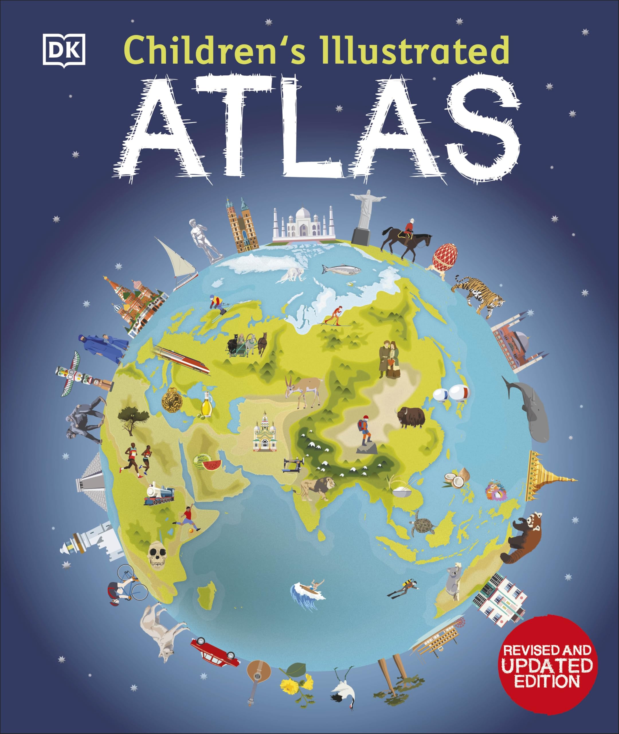 DK Children's Illustrated Atlas - Revised and Updated Edition | Hardcover | English 1