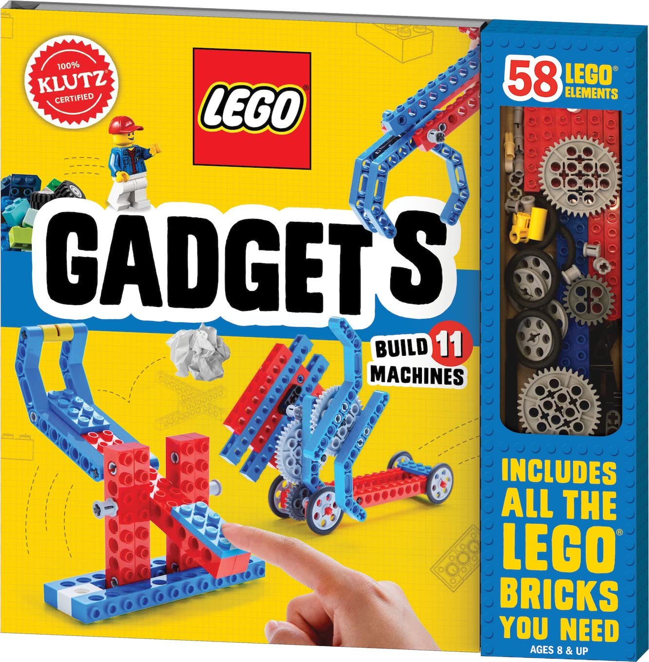 LEGO Gadgets (Klutz) - Build 11 Fun Machines for Kids Ages 4-6