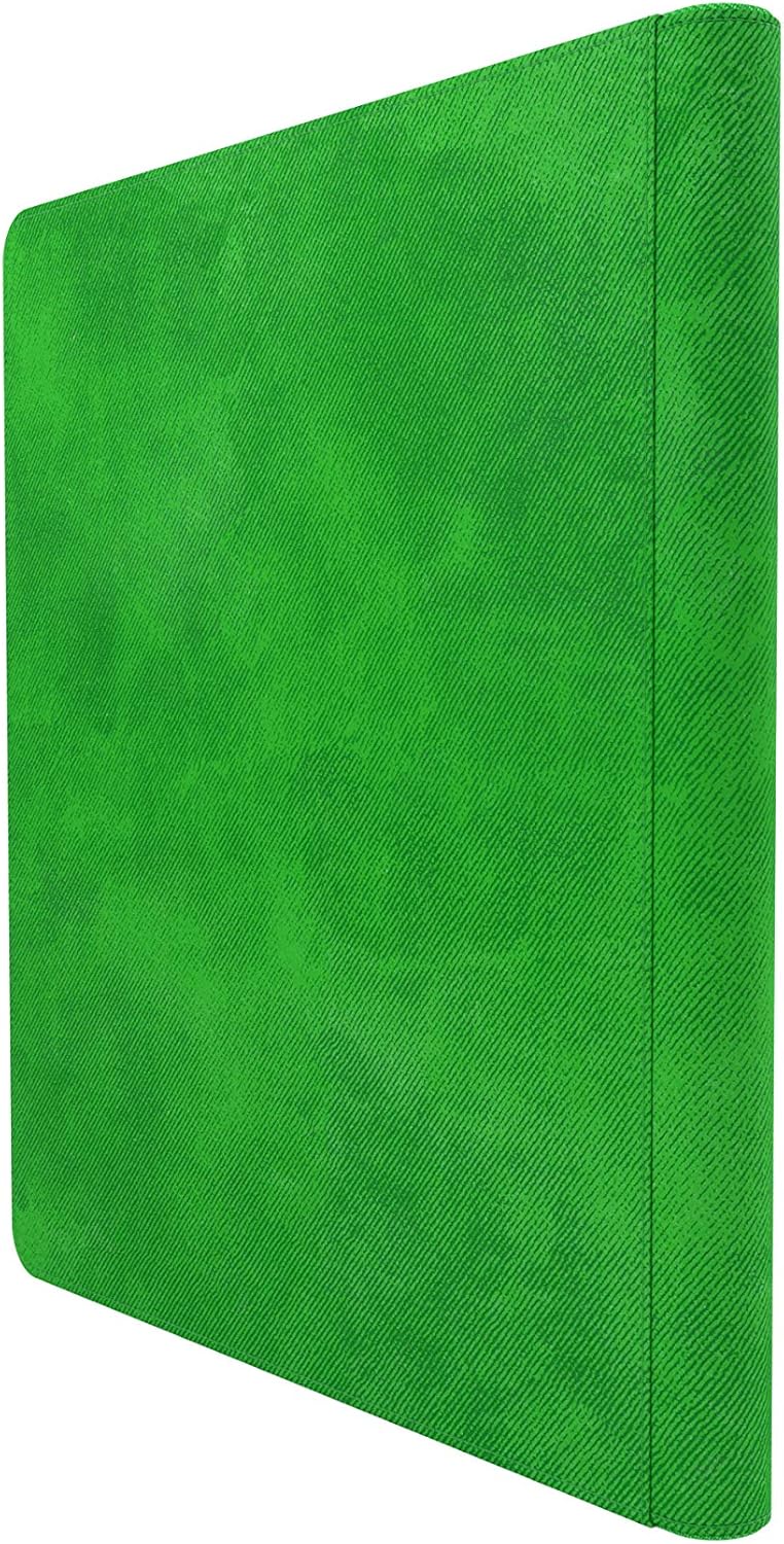 Gamegenic Zip-Up Album 24-Pocket - Holds 480 Double-Sleeved Cards, Green 3