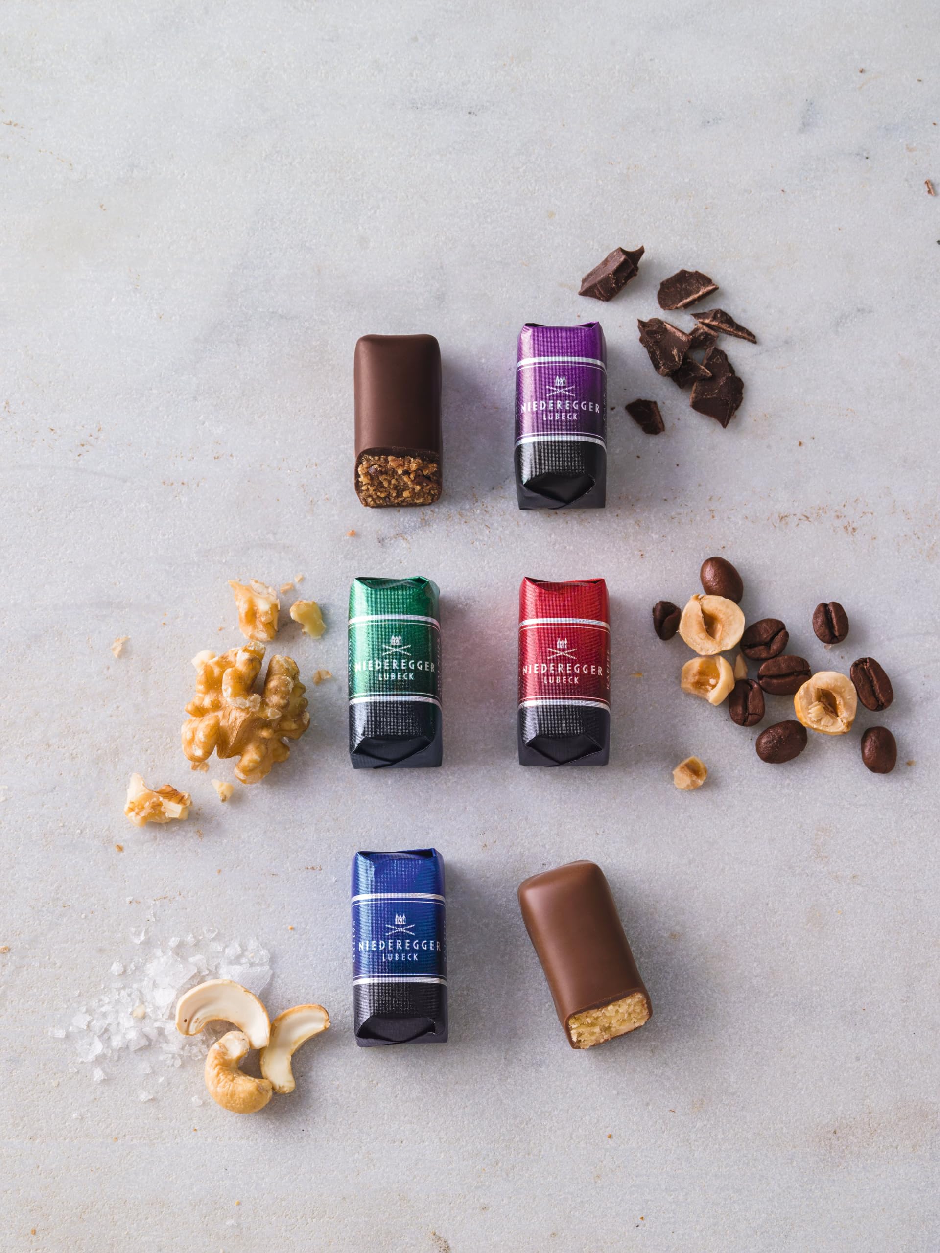 Niederegger Marzipan After Dark Edition - Verschiedene Schokoladen-Mandel-Marzipansorten 200g 3