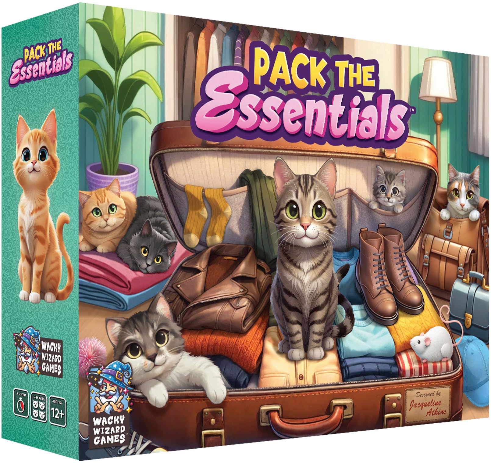 Wise Wizard Games Pack the Essentials The Board Game