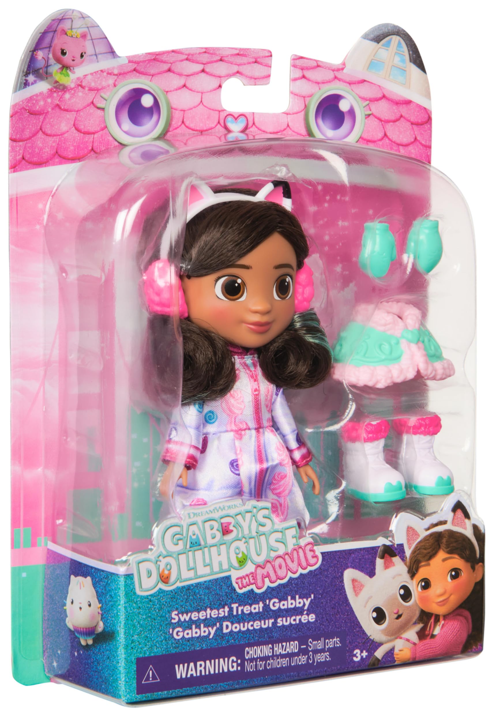 Sweetest Treat Gabby Doll - 15 cm Movie Character with Brushable Hair & Accessories 5