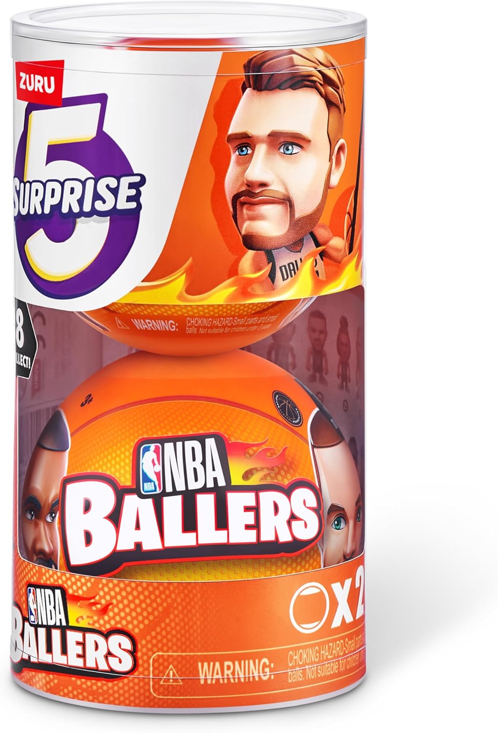 5 Surprise NBA Ballers by ZURU - Collectible Basketball Figures with Surprise Accessories 5