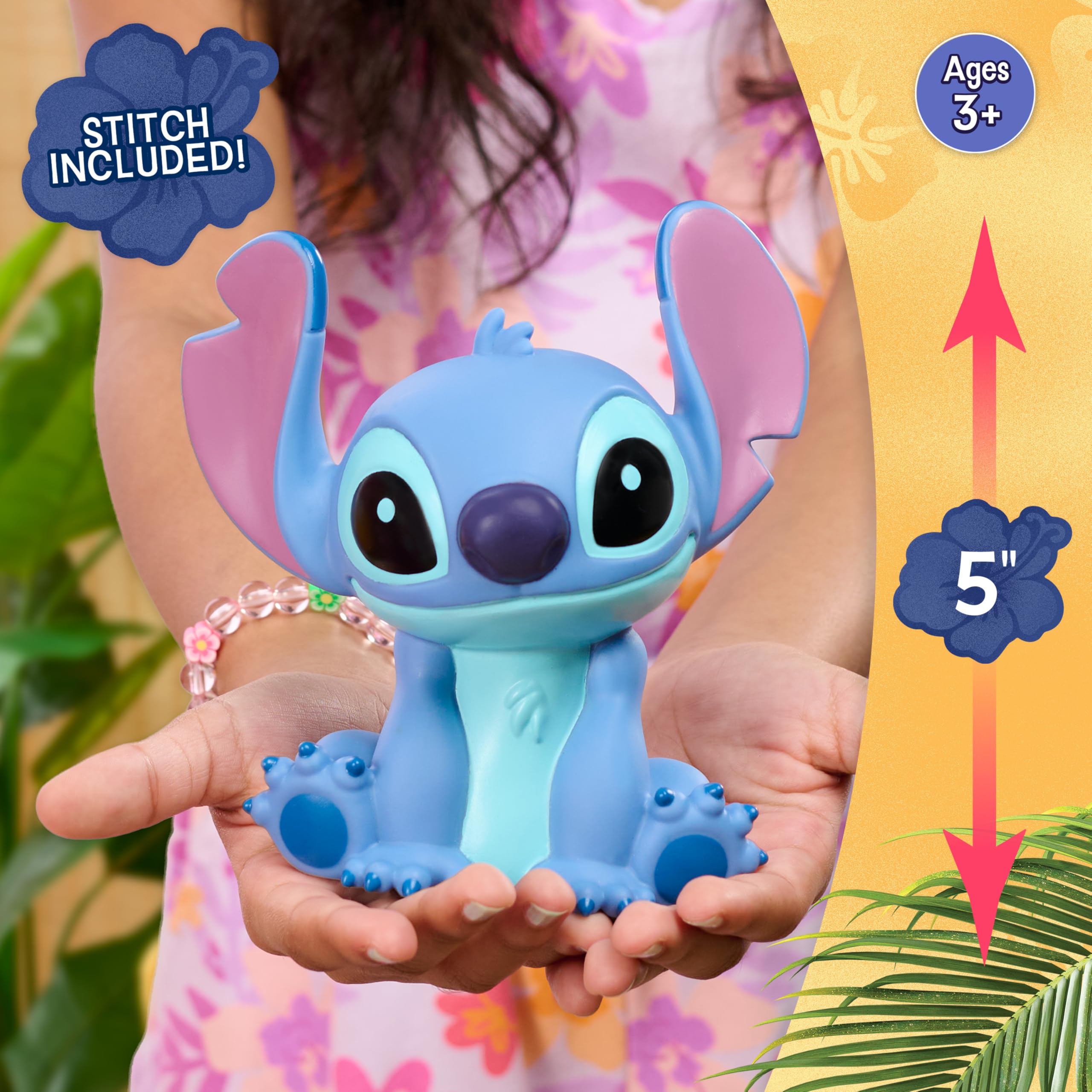 Disney Lilo & Stitch 14-inch Poseable Lilo Doll with 5-inch Stitch Figure - Just Play 4