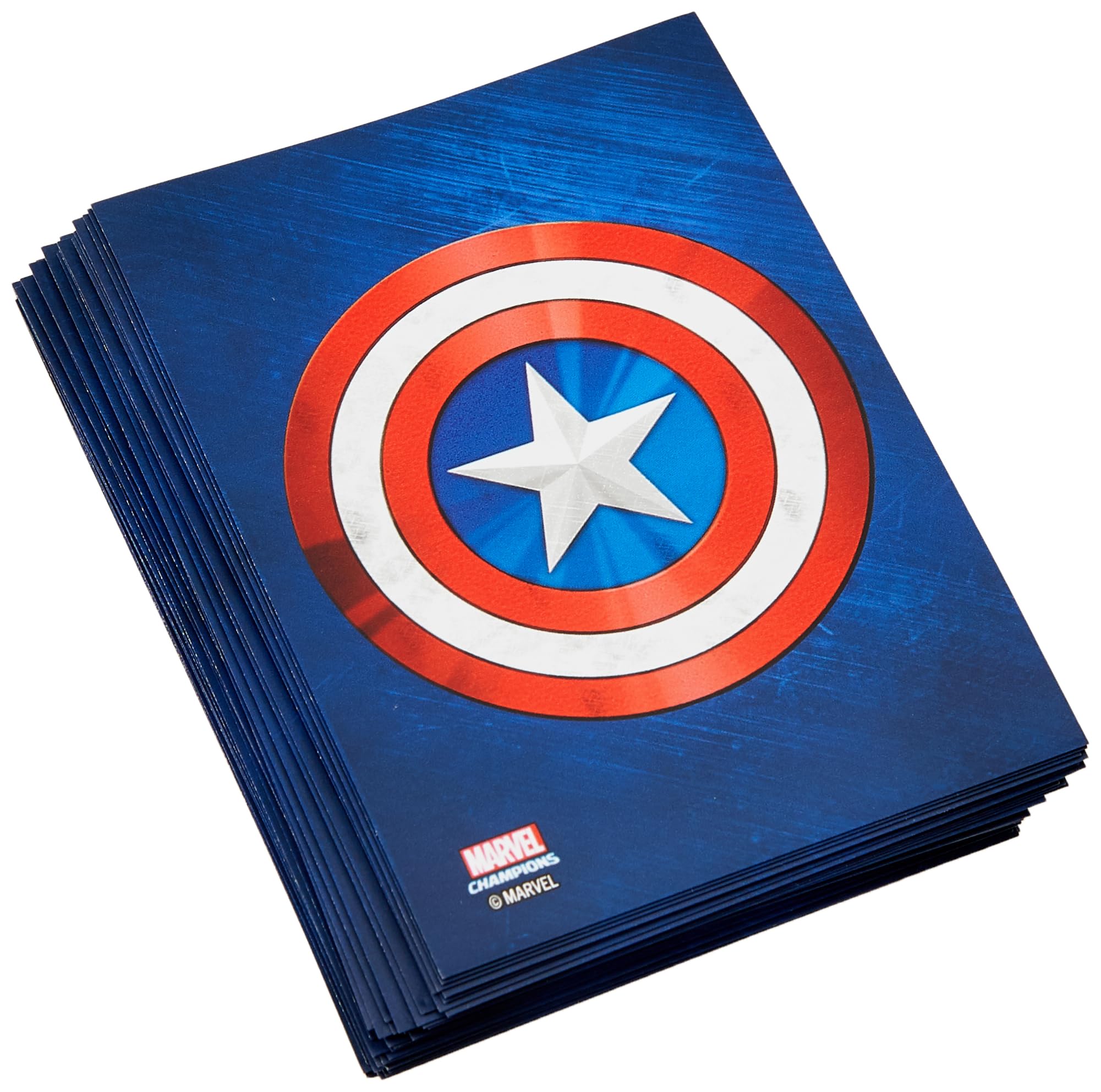 Gamegenic Marvel Champions Art Sleeves - Marvel Orange (50+1 Sleeves)