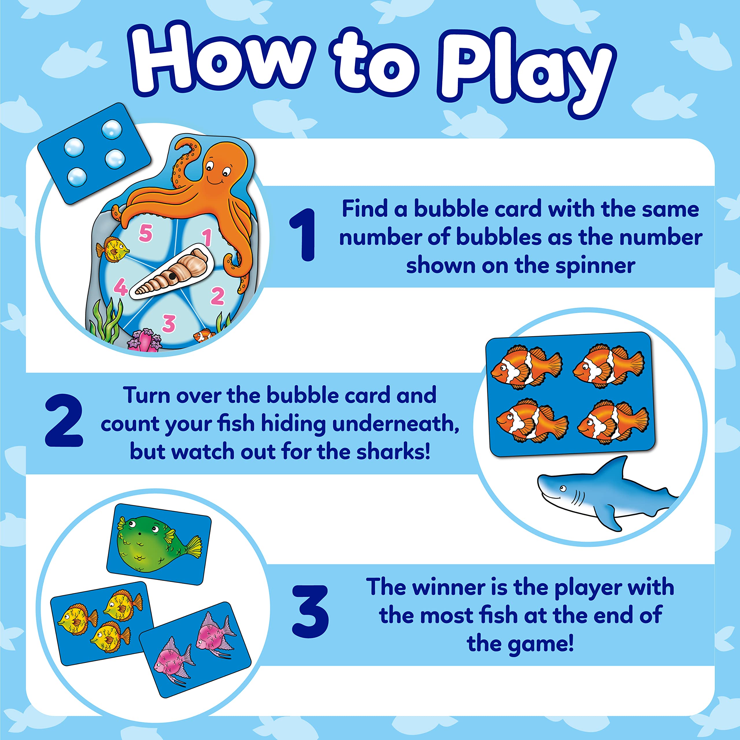 Orchard Toys Catch and Count Board Game 8