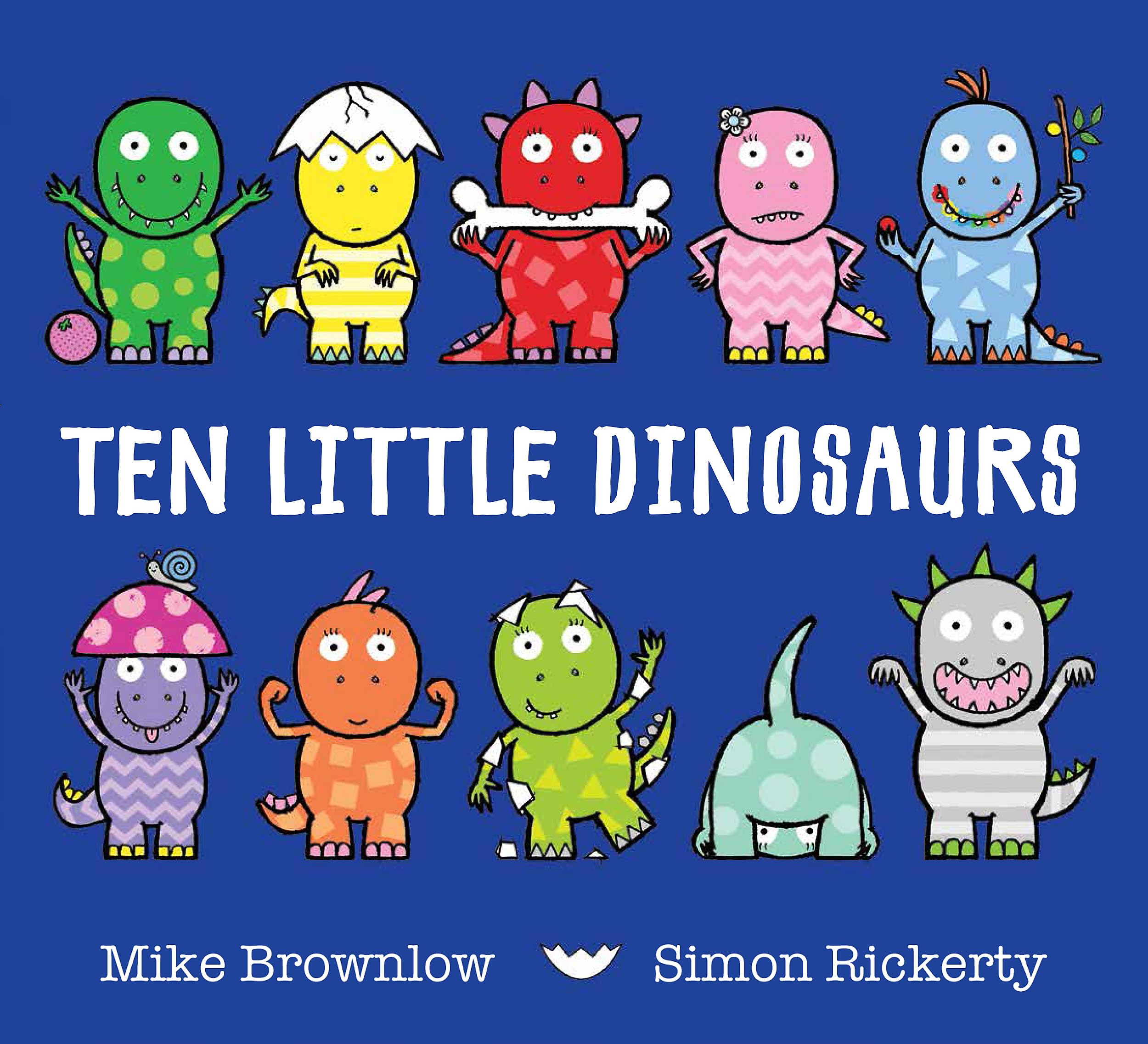 Orchard Books Ten Little Dinosaurs - Paperback Picture Book | Ages 1-3 1