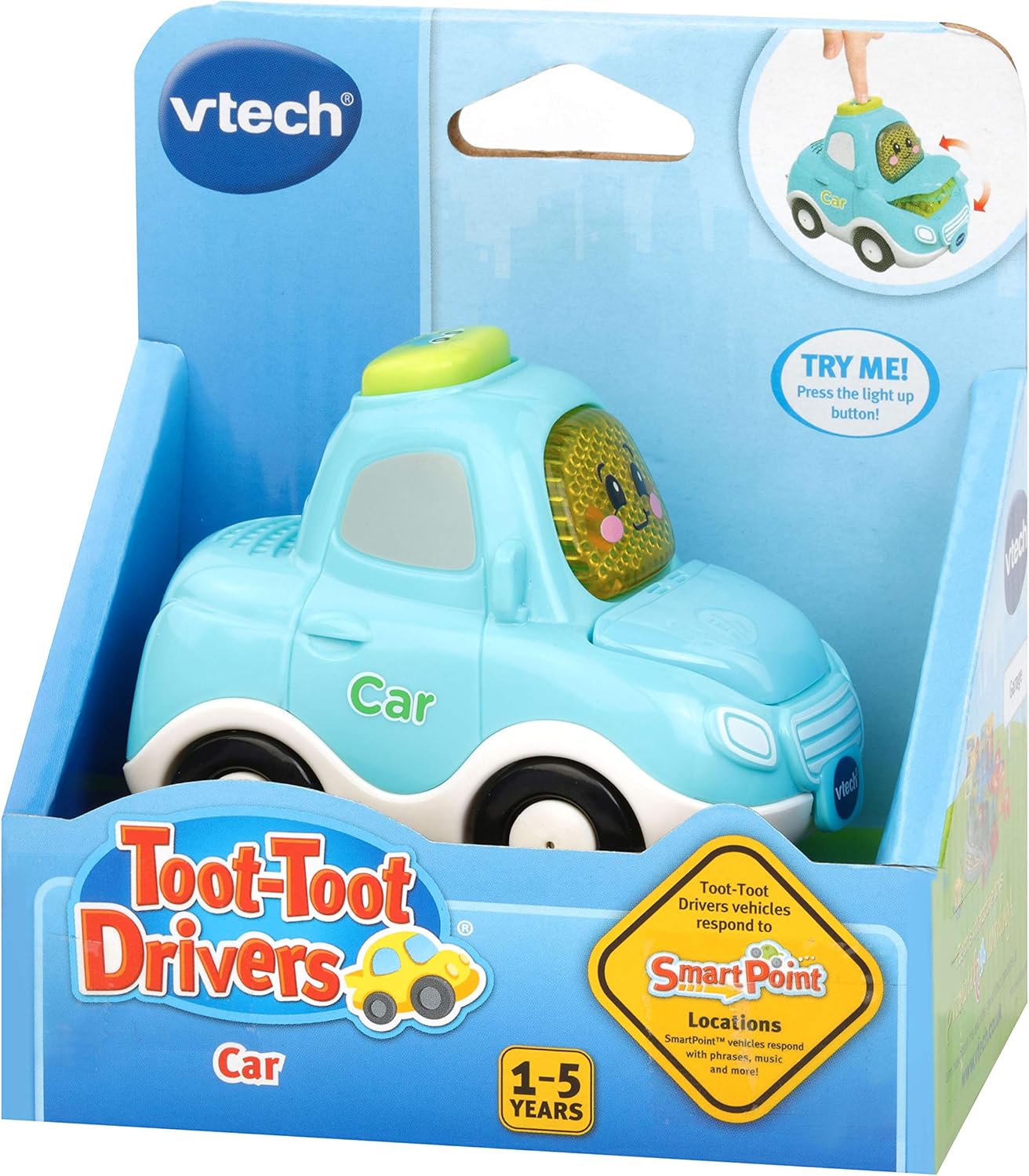 VTech Toot-Toot Drivers Car - Interactive Musical Toy for Toddlers 12 Months+ 3