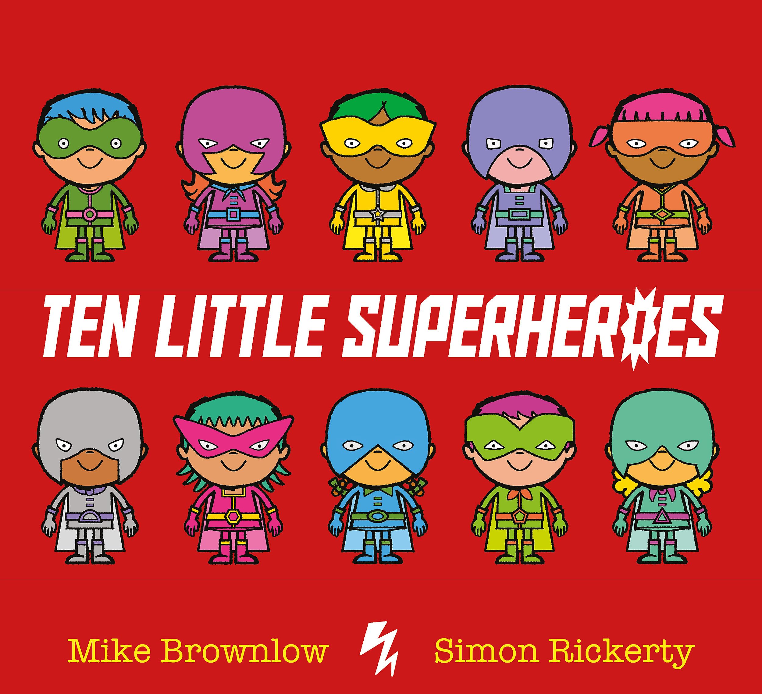 Orchard Books Ten Little Superheroes | Counting Book | Ages 2-4 1