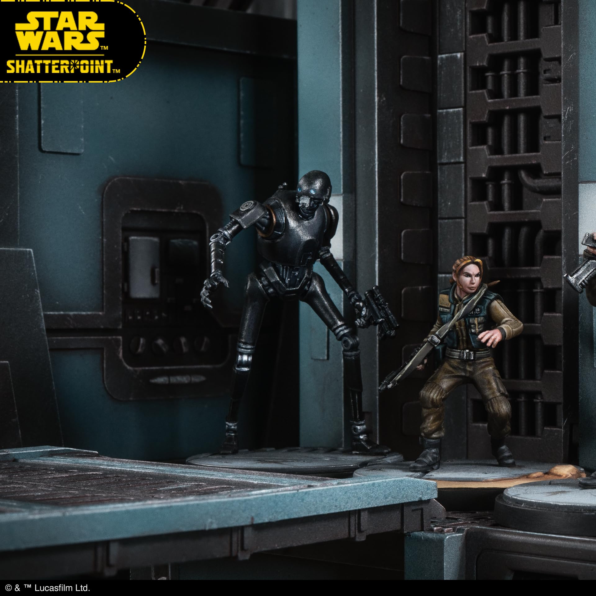 Atomic Mass Games Star Wars Shatterpoint All The Way Squad Pack Miniatures 7