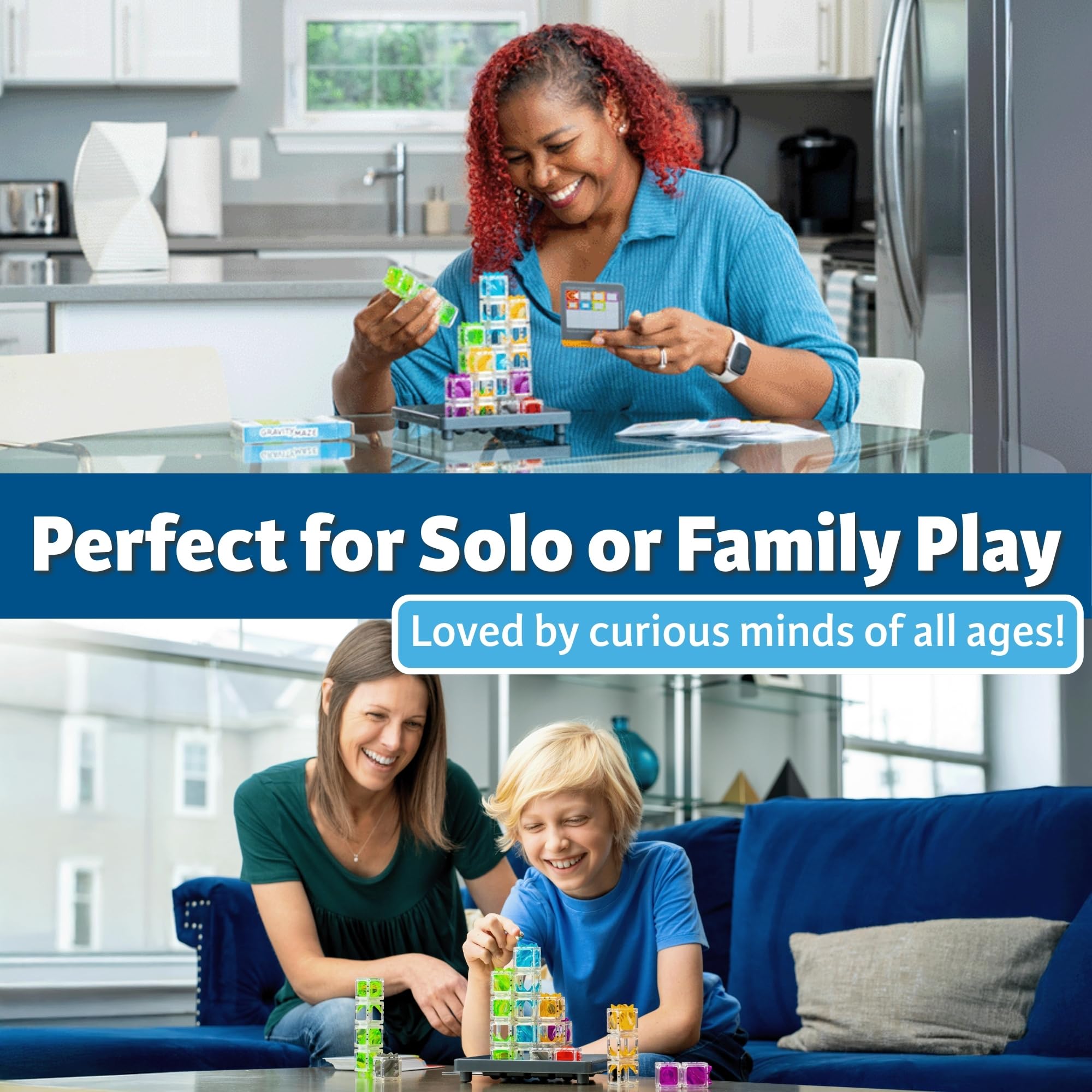 ThinkFun Gravity Maze – Logikspiel mit fallenden Murmeln und MINT-Spielzeug für Kinder ab 8 Jahren 10