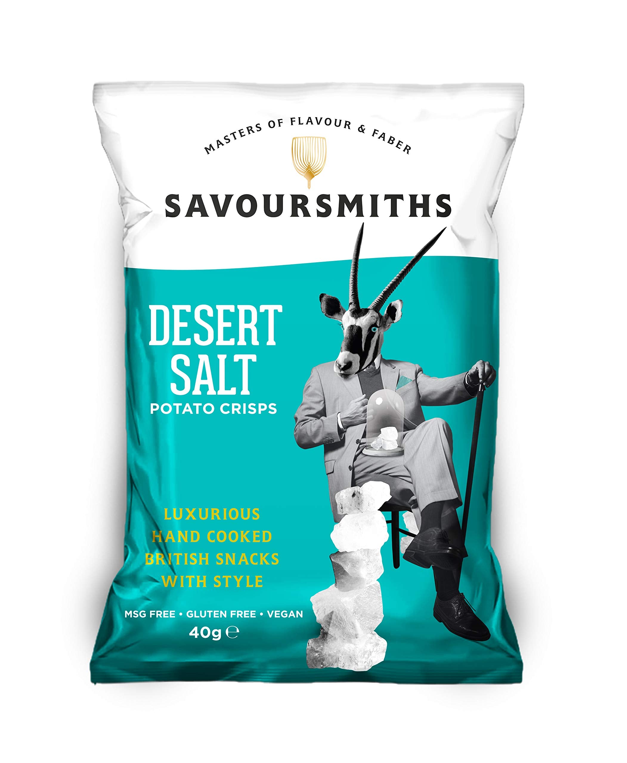 Savoursmiths Big 5 Flavours - 5 x 150g Luxury Hand-Cooked Crisps Multipack | Gluten Free | Natural Ingredients 9