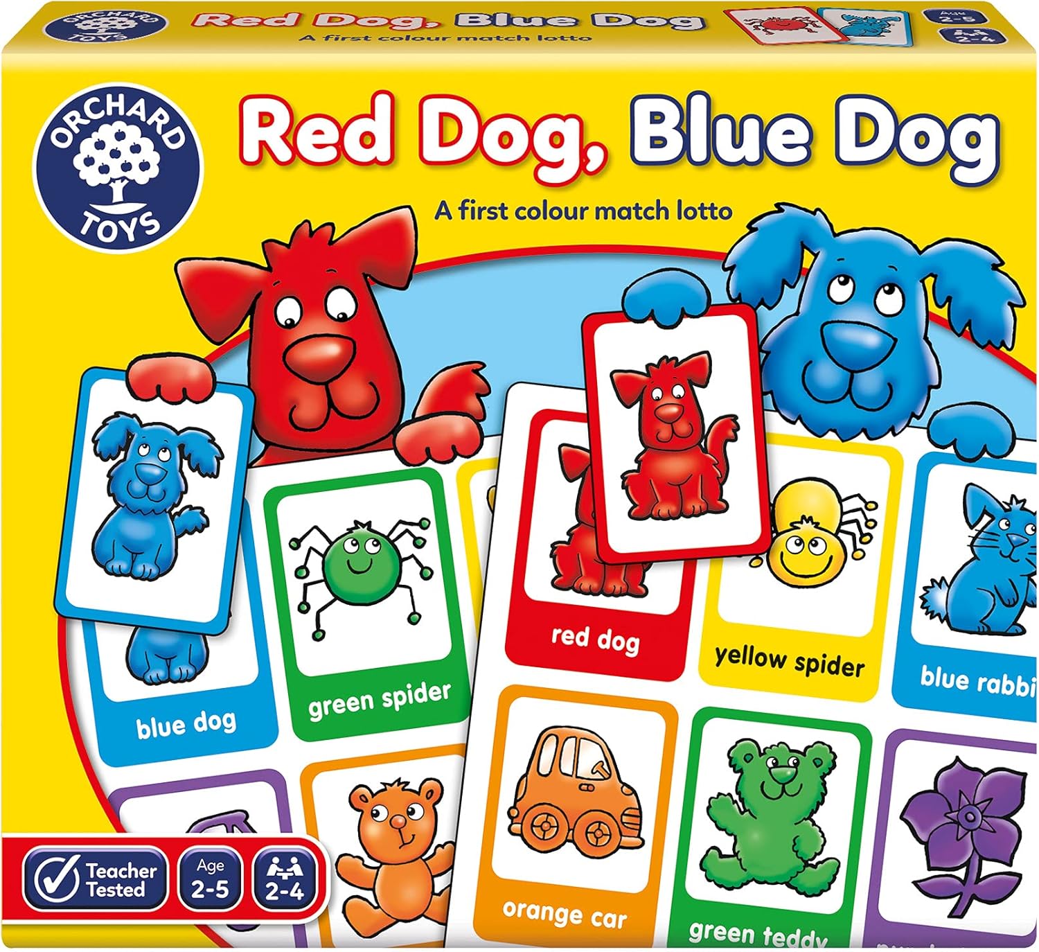 Orchard Toys Red Dog Blue Dog Lotto Game