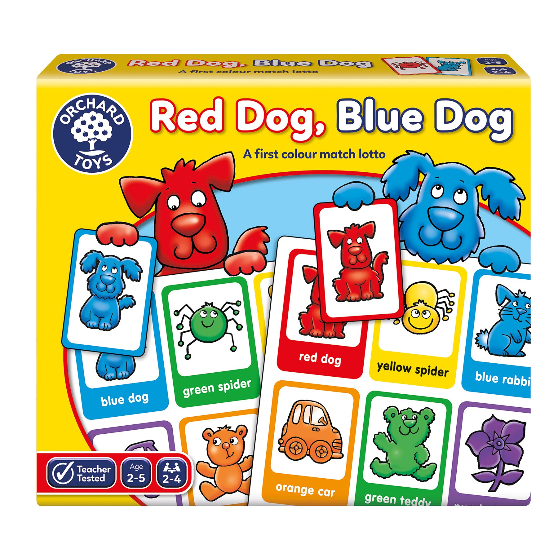 Orchard Toys Red Dog Blue Dog Lotto Game 6