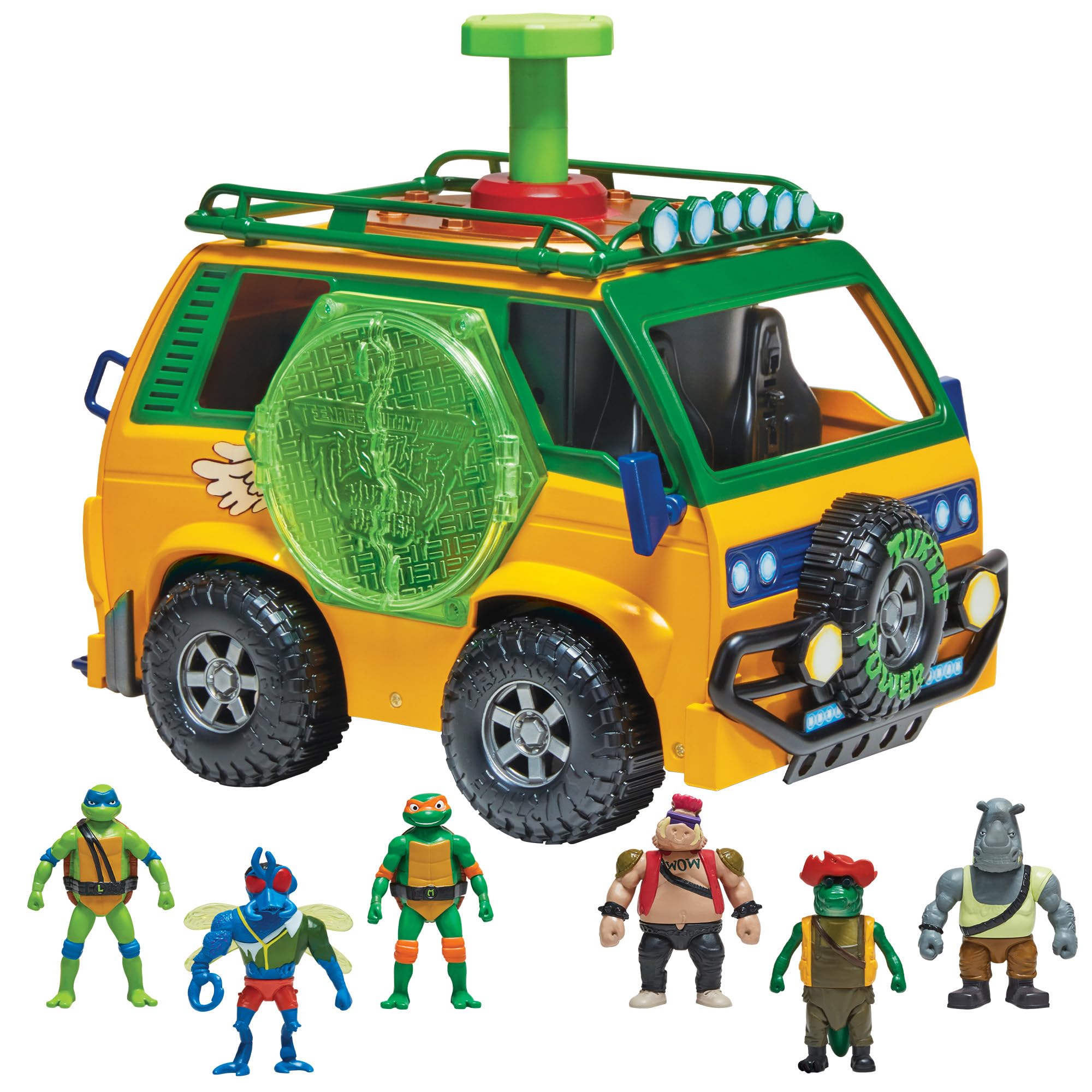 TMNT Tales of the Teenage Mutant Ninja Turtles Mutation Station Maker Playset | Includes 6 Figures | Ages 4+