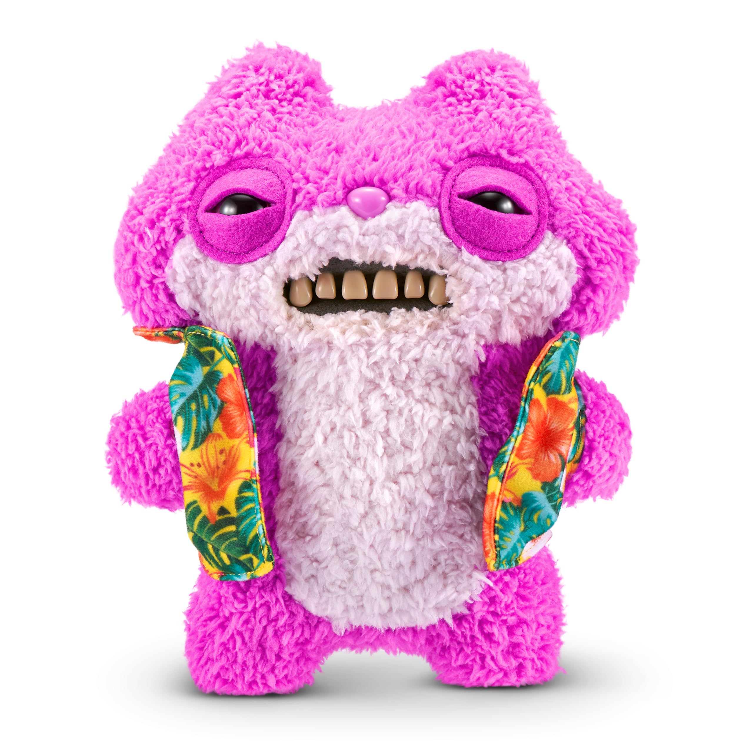 Fuggler Vacay Vibes - Sketchy Squirrel Pink Plush Collectible Toy