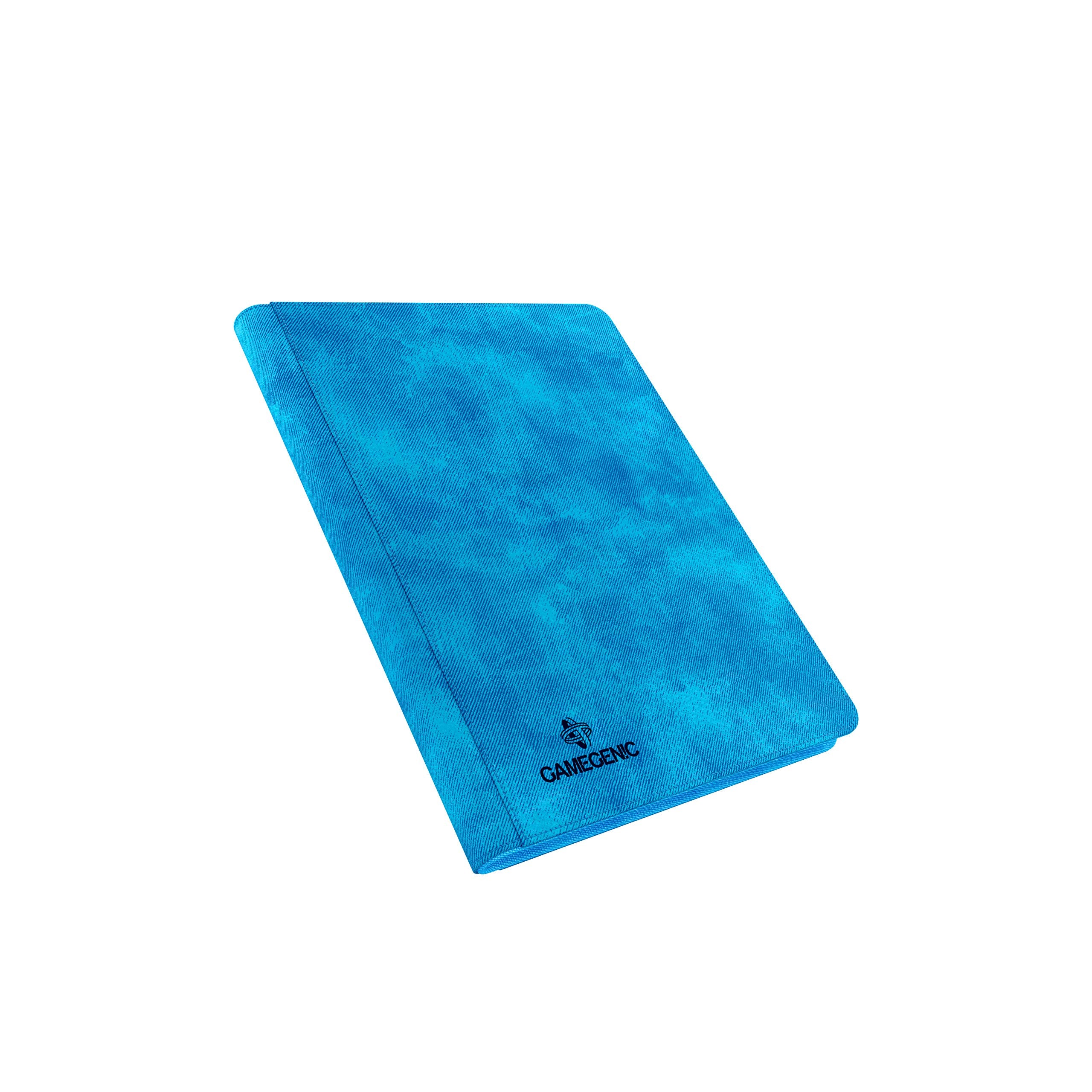 Gamegenic Zip-Up Album - 360 Card Capacity | Side-Loading Pockets | Blue 4