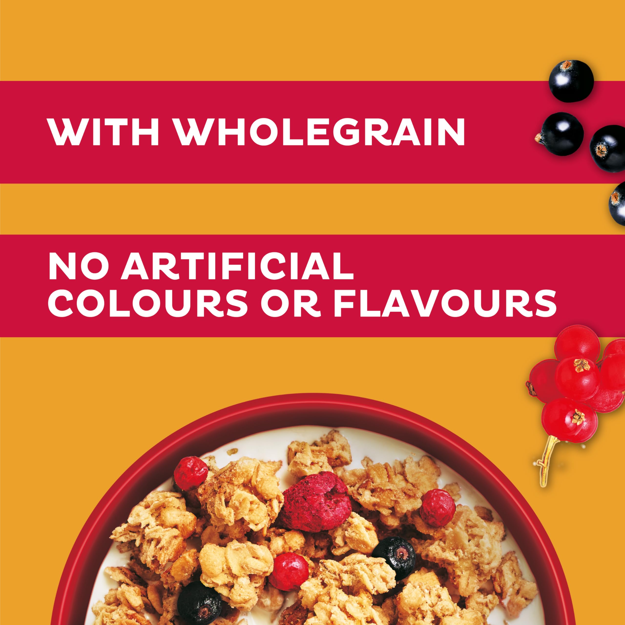Kellogg's Crunchy Nut Red Berries Breakfast Granola 380g