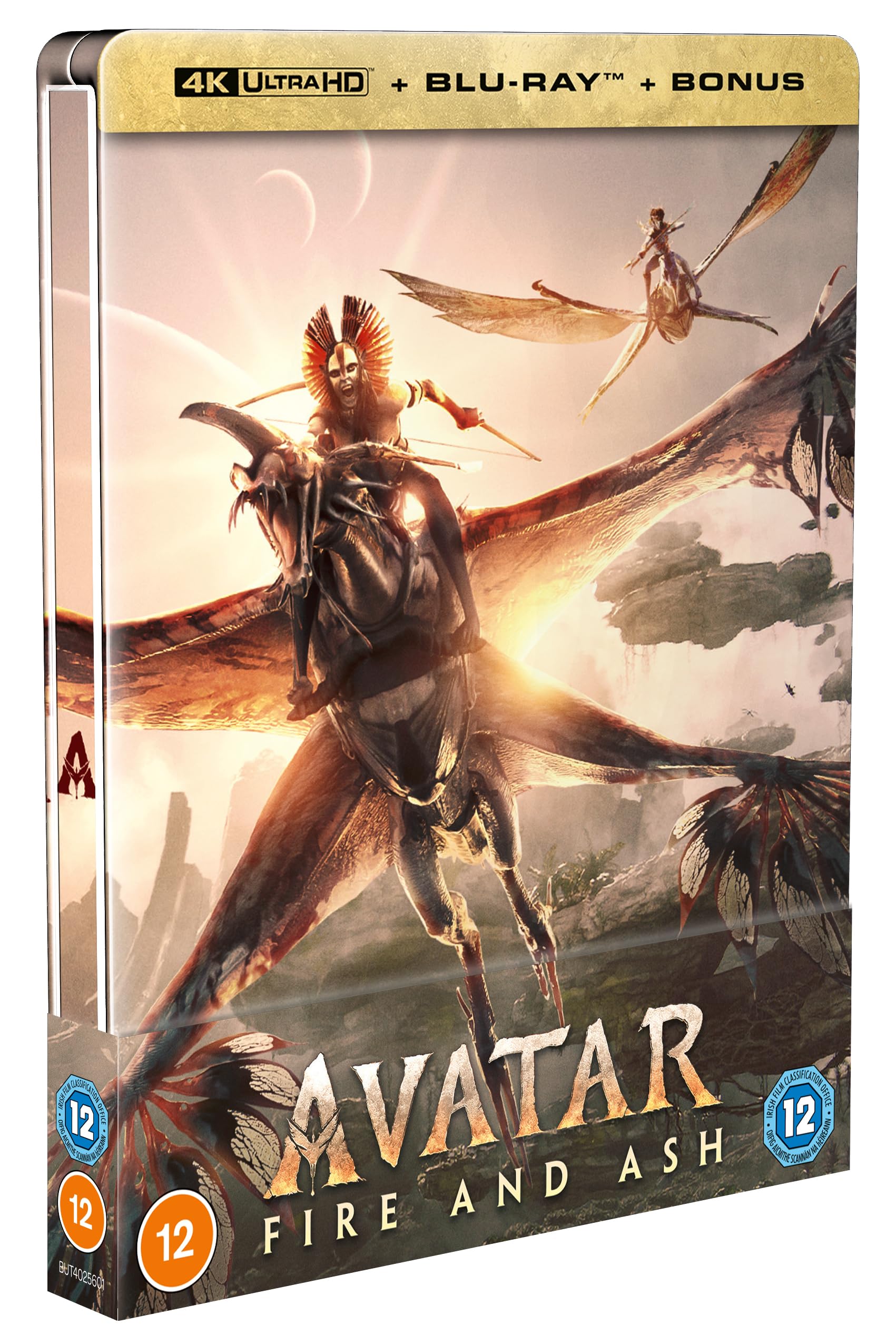 Avatar: Fire and Ash [4K Ultra HD + Blu-ray SteelBook]
