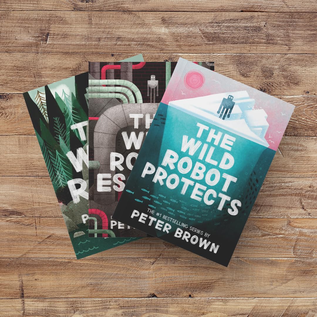 The Wild Robot by Peter Brown | Paperback | Ages 7-10 4