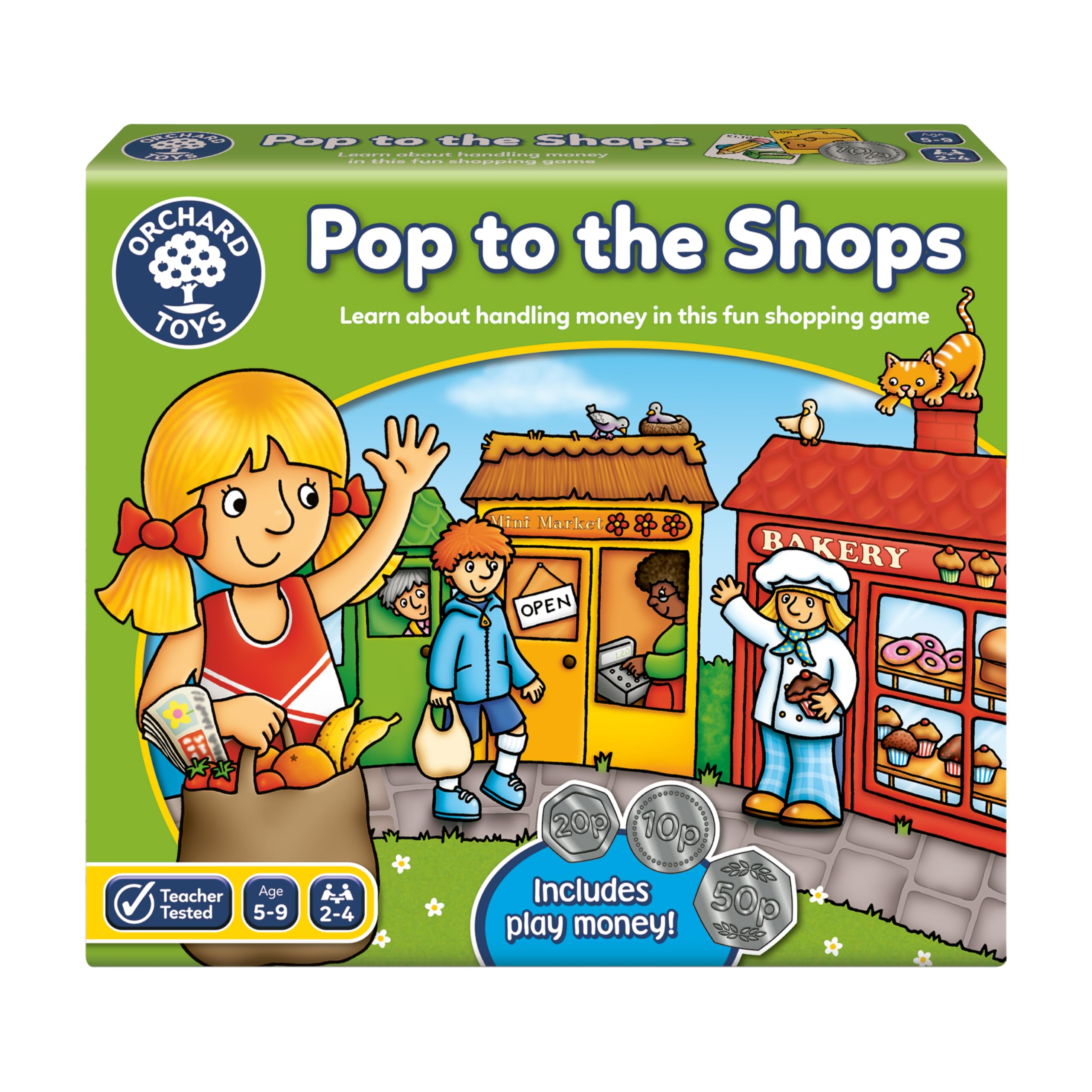 Orchard Toys Pop to the Shops Board Game 6